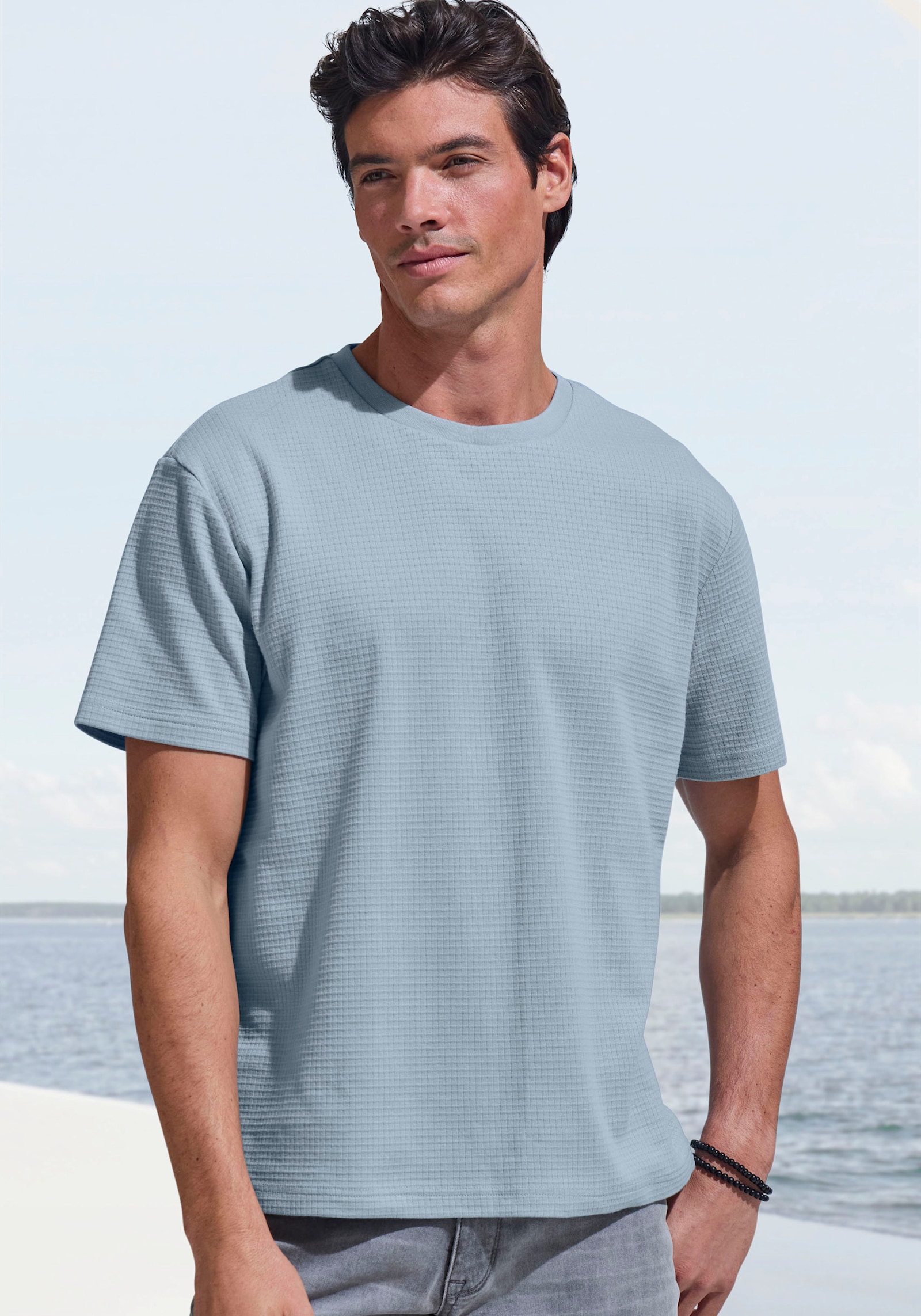 John Devin T-Shirt - hellblau