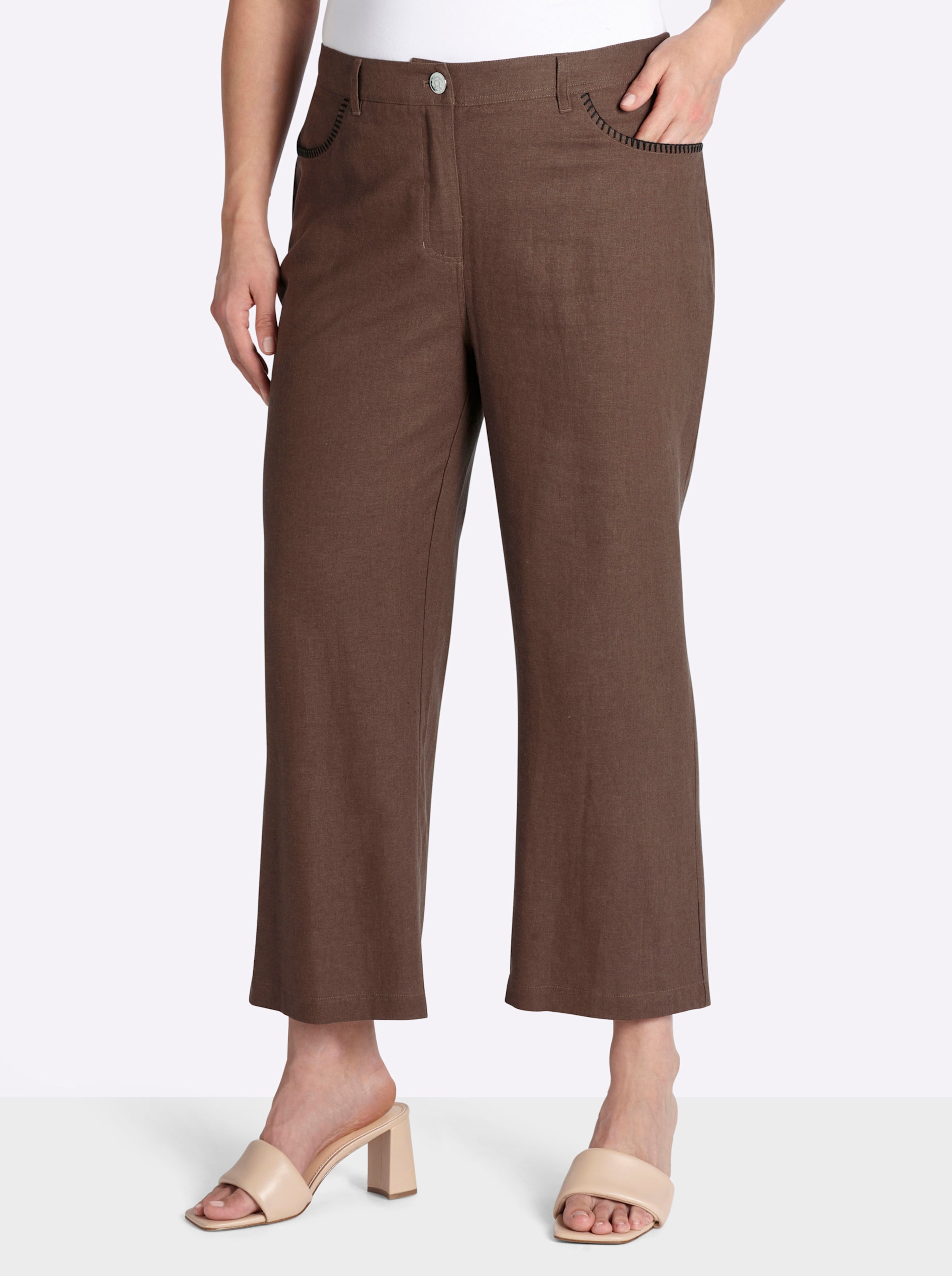 Leinen-Mix-Hose