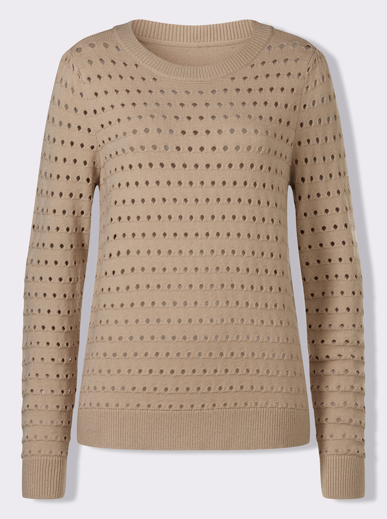 heine Feinstrickpullover - beige