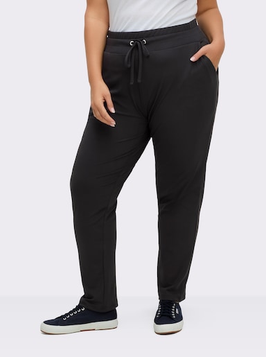 Schlupfhose in Stretch-Qualität - schwarz