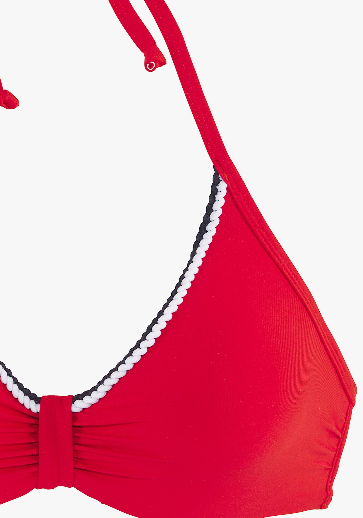 s.Oliver Haut de maillot de bain à armatures - rouge
