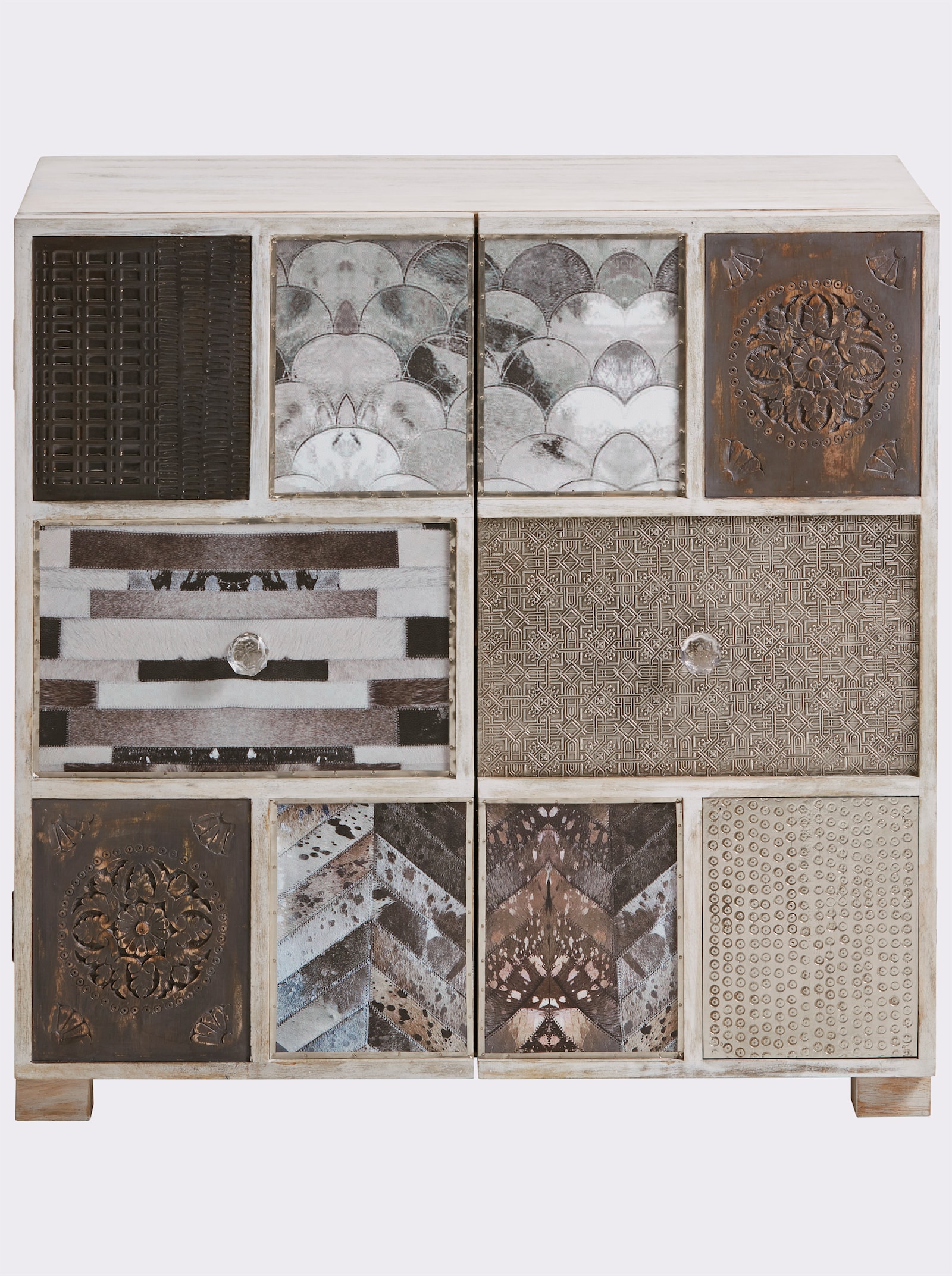 heine home Kommode - weiß-gewischt