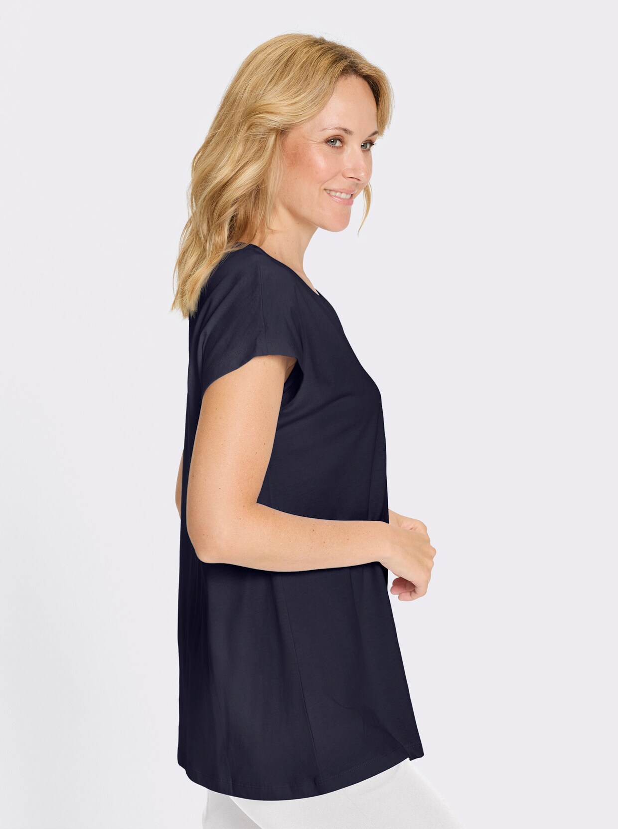 Longshirt - marine