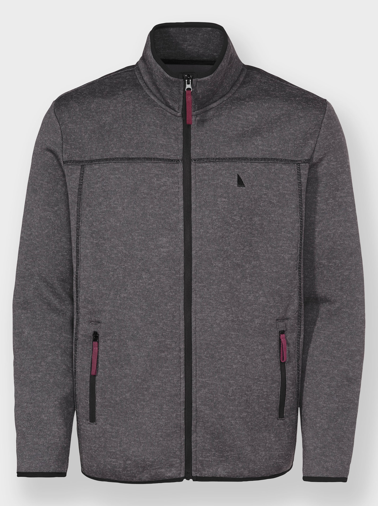 Catamaran Fleece-Jacke - anthrazit-meliert