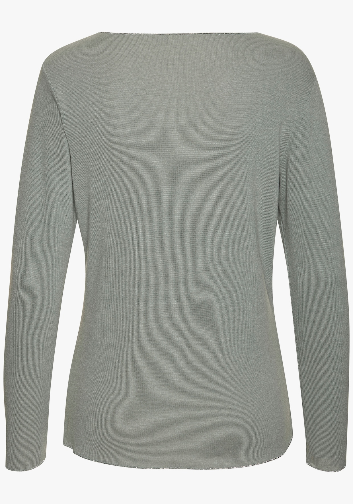 LASCANA Shirt met lange mouwen - lindegroen