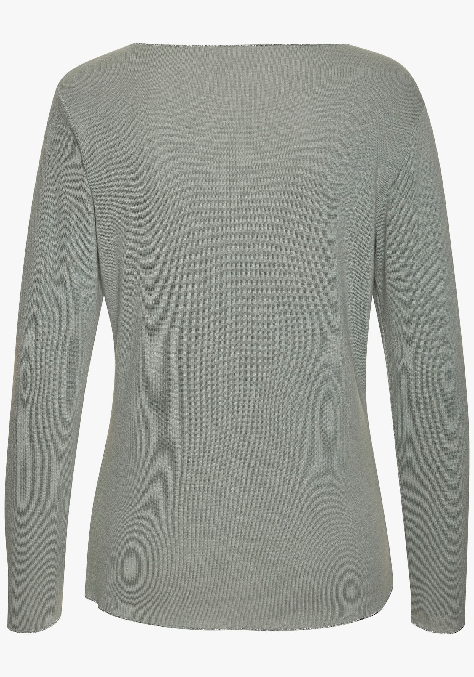 LASCANA Langarmshirt - lindgrün