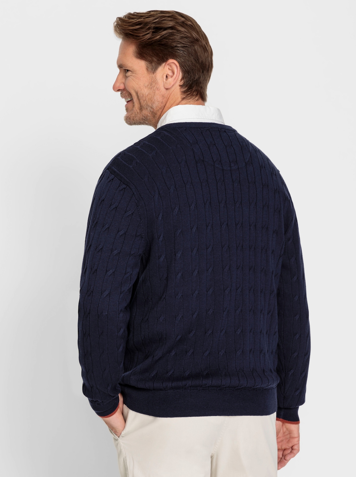 Marco Donati Strickpullover - marine