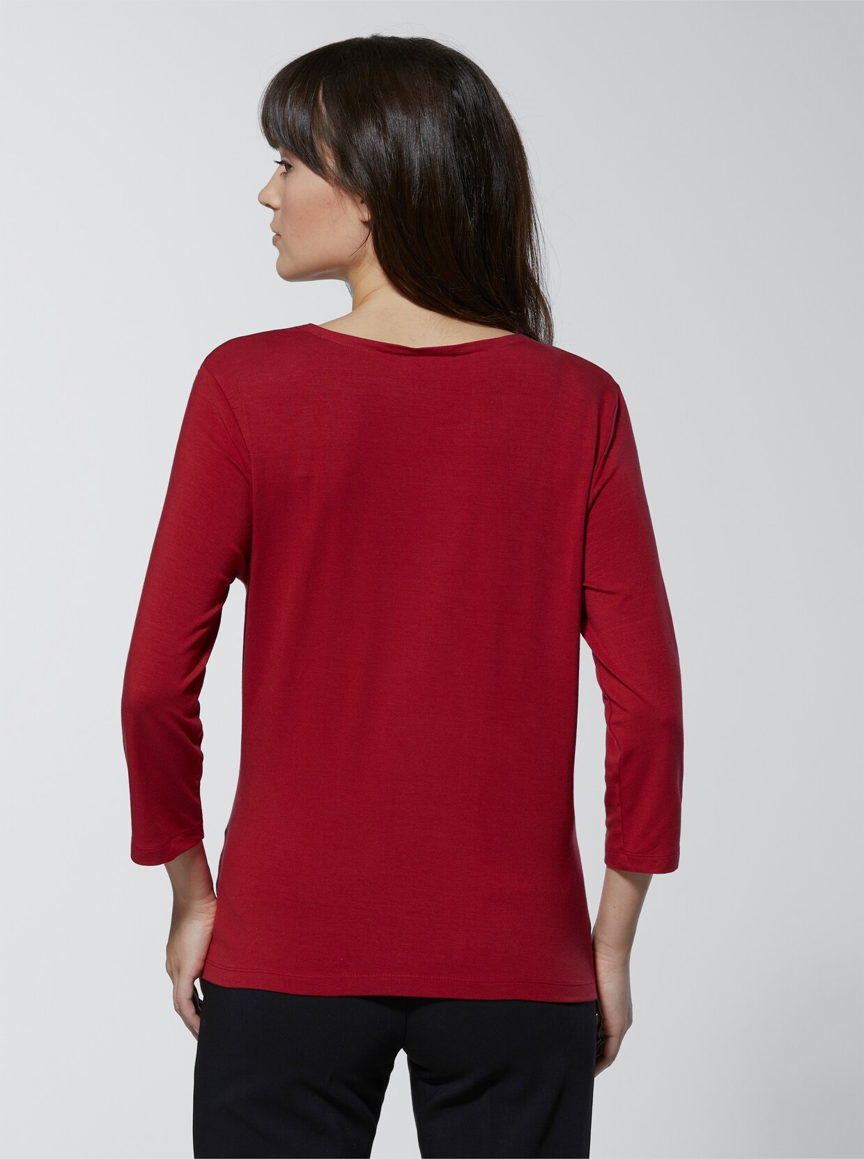 Creation L Premium Shirt van lyocell - rood