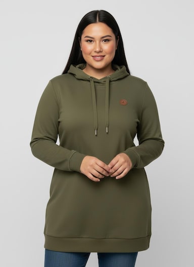 Longsweatshirt - oliv