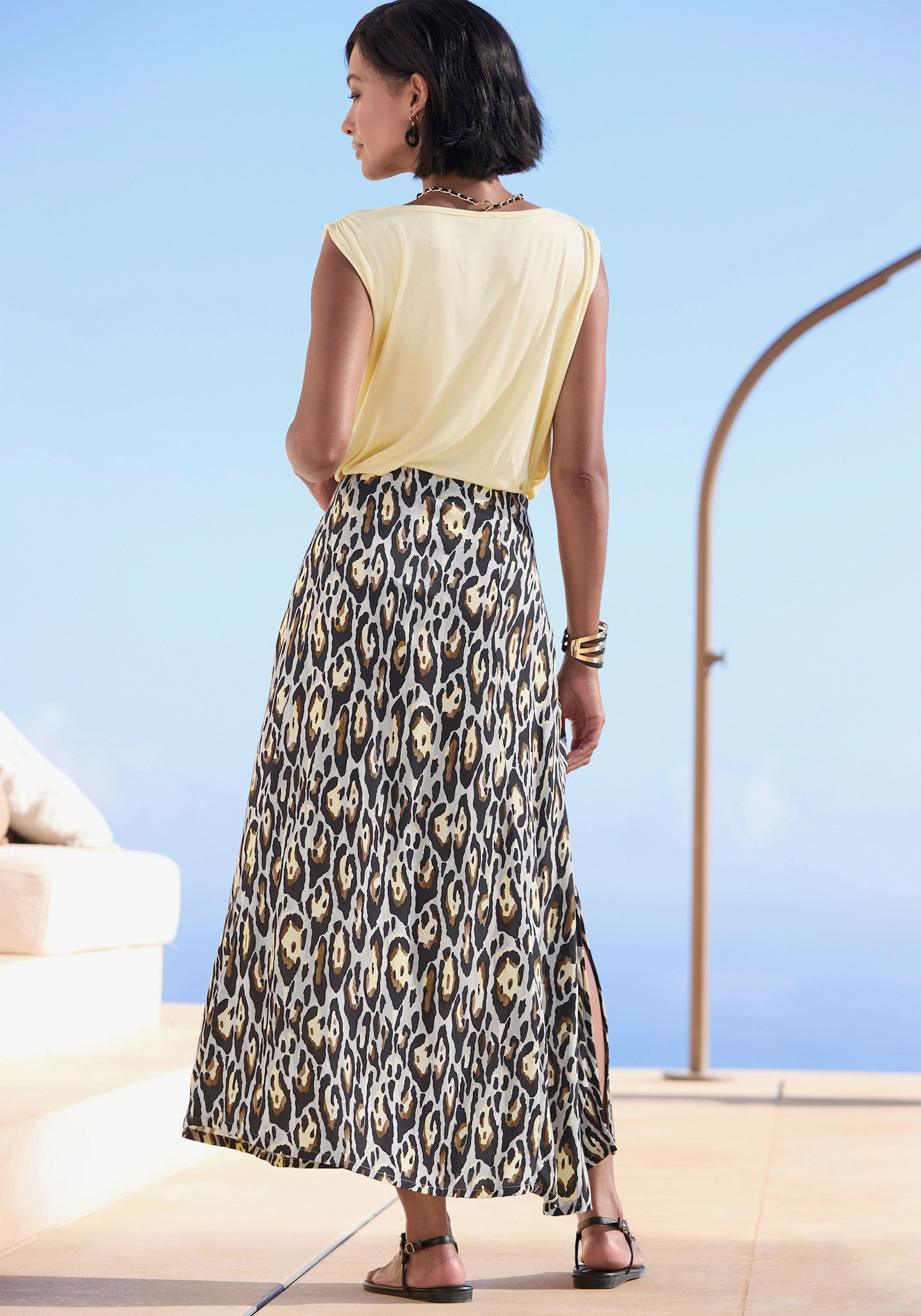 LASCANA Shirttop - hellgelb