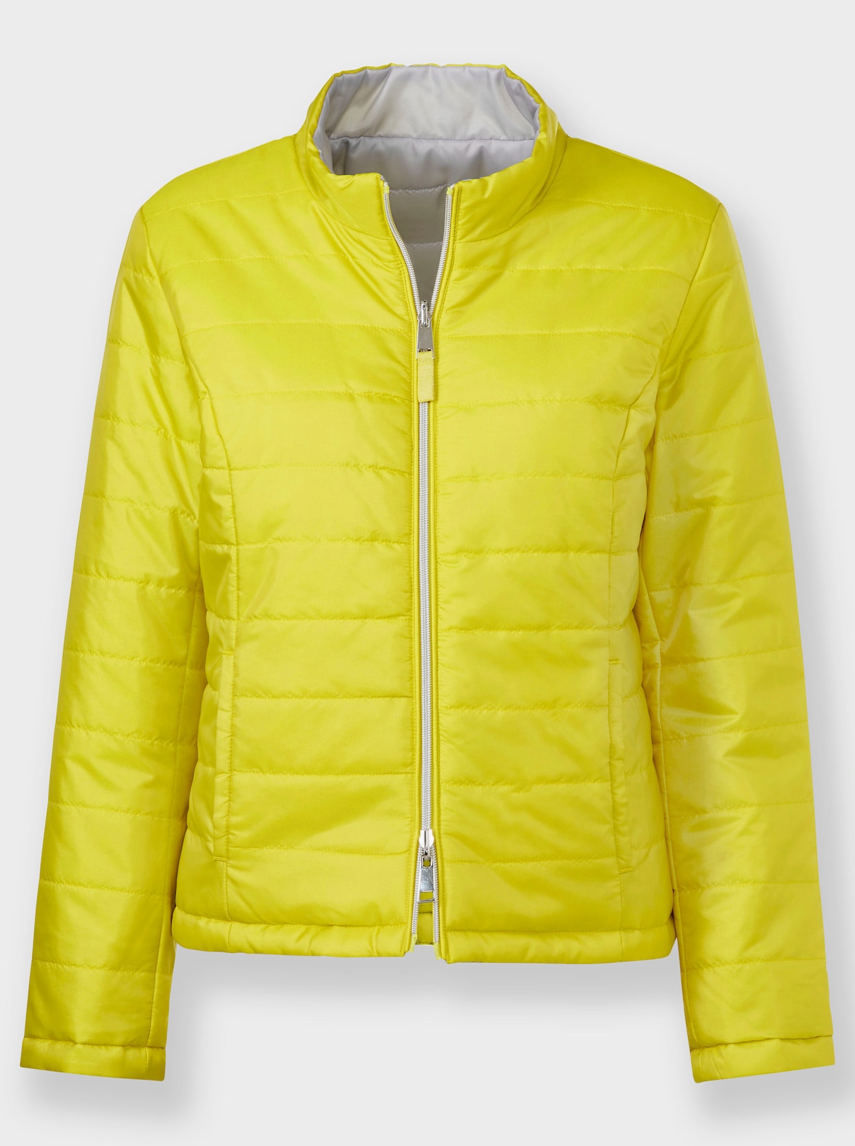 heine Wendejacke - limone-hellgrau