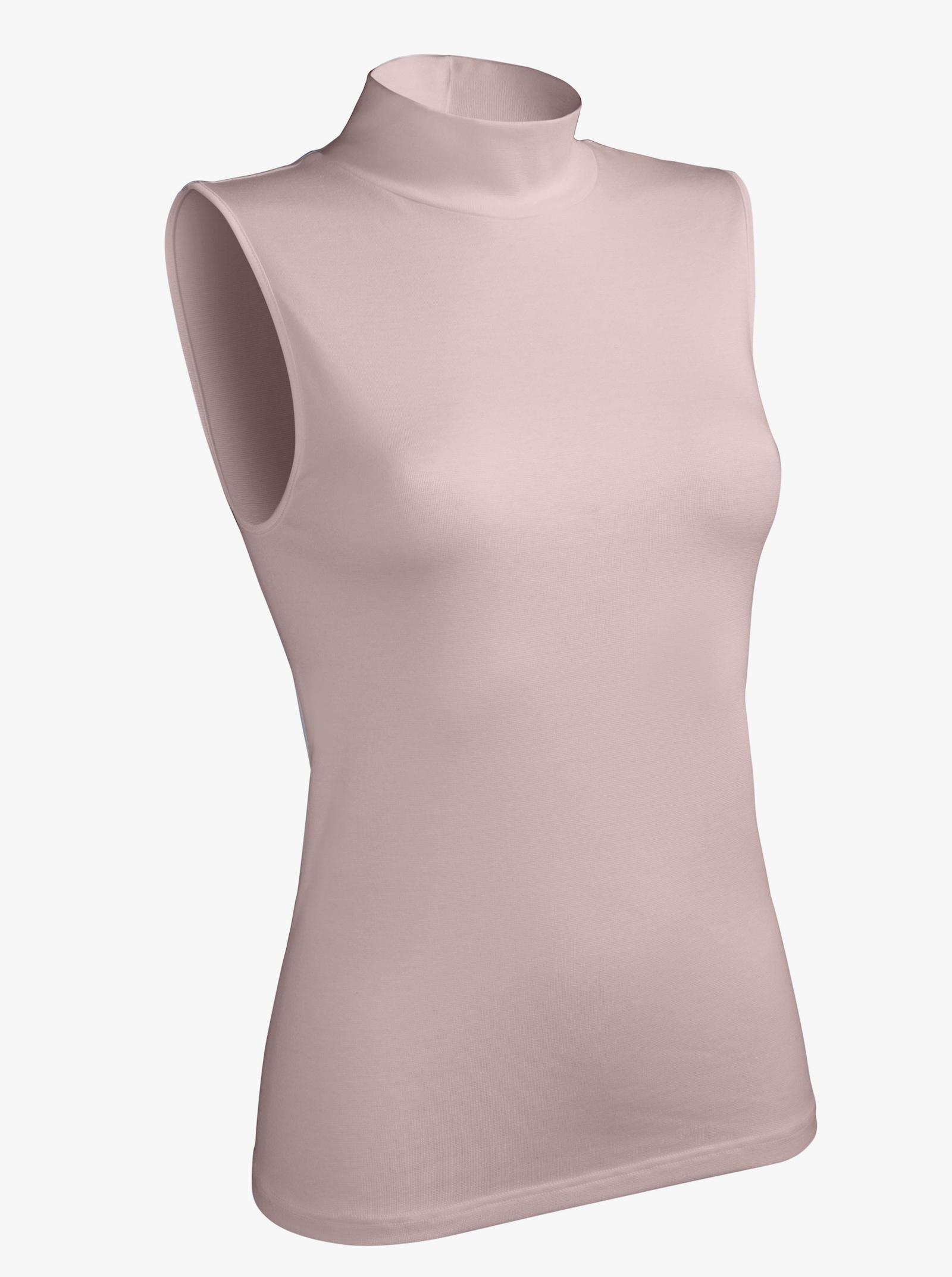 Speidel Elegant linne med ståkrage - malva