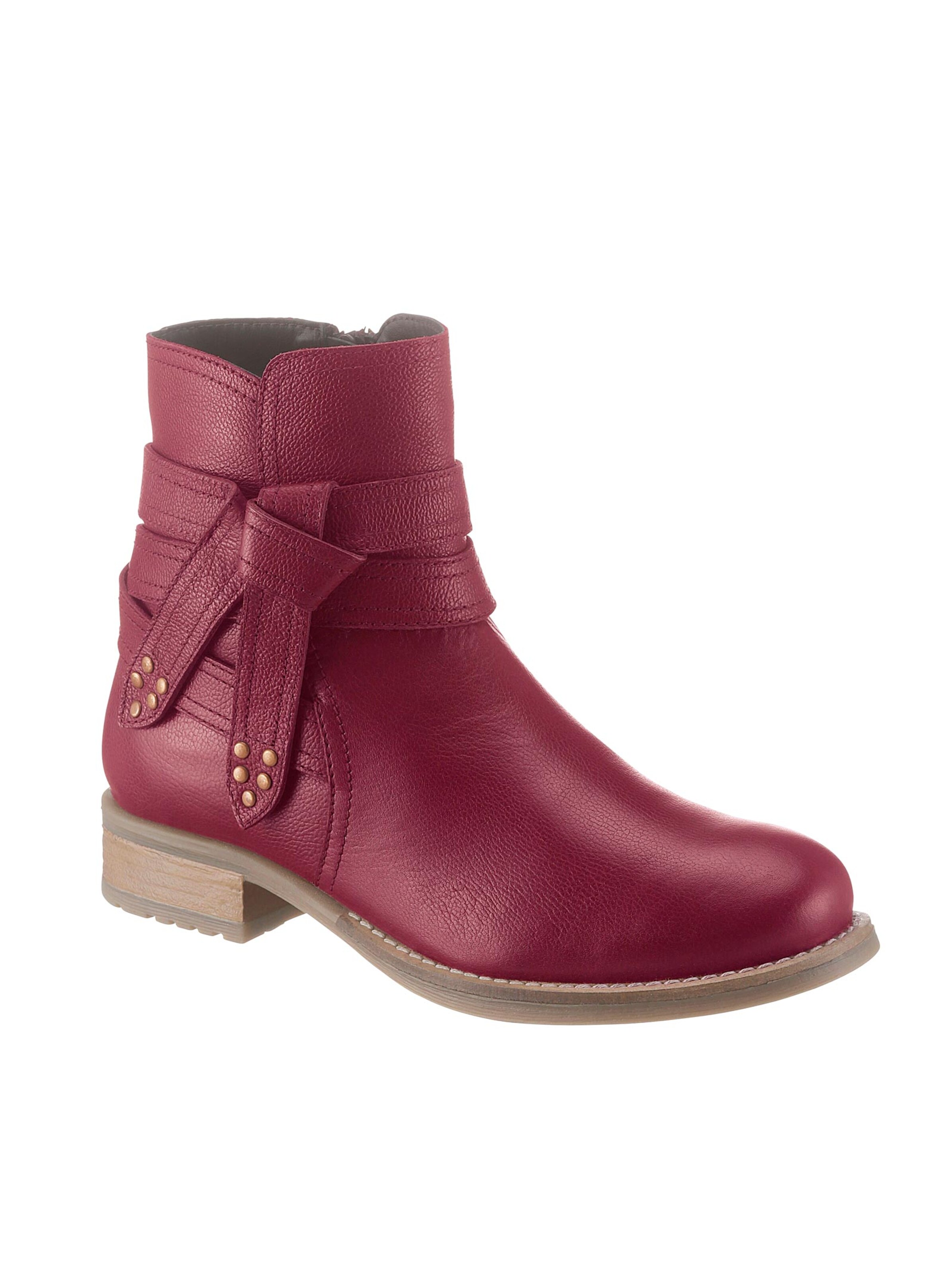 Stiefelette - bordeaux
