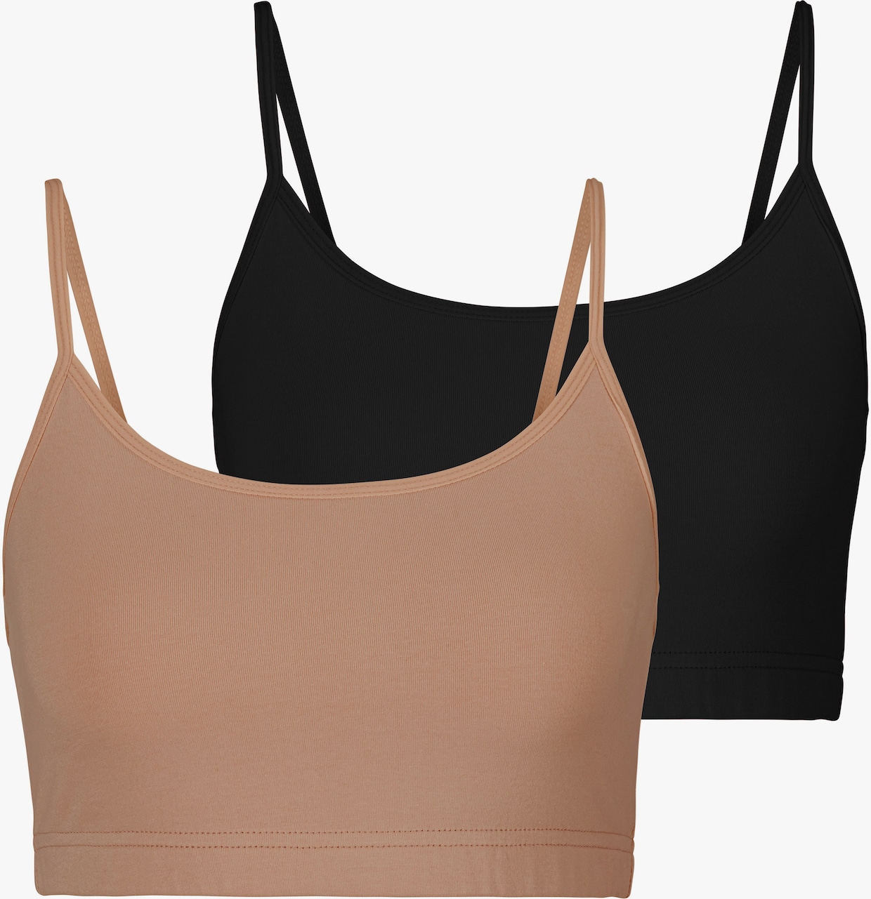 LASCANA Bustier - beige, zwart