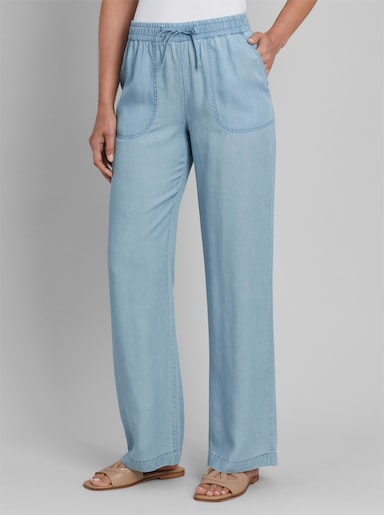 heine Hose in Jeans-Optik - blue-bleached