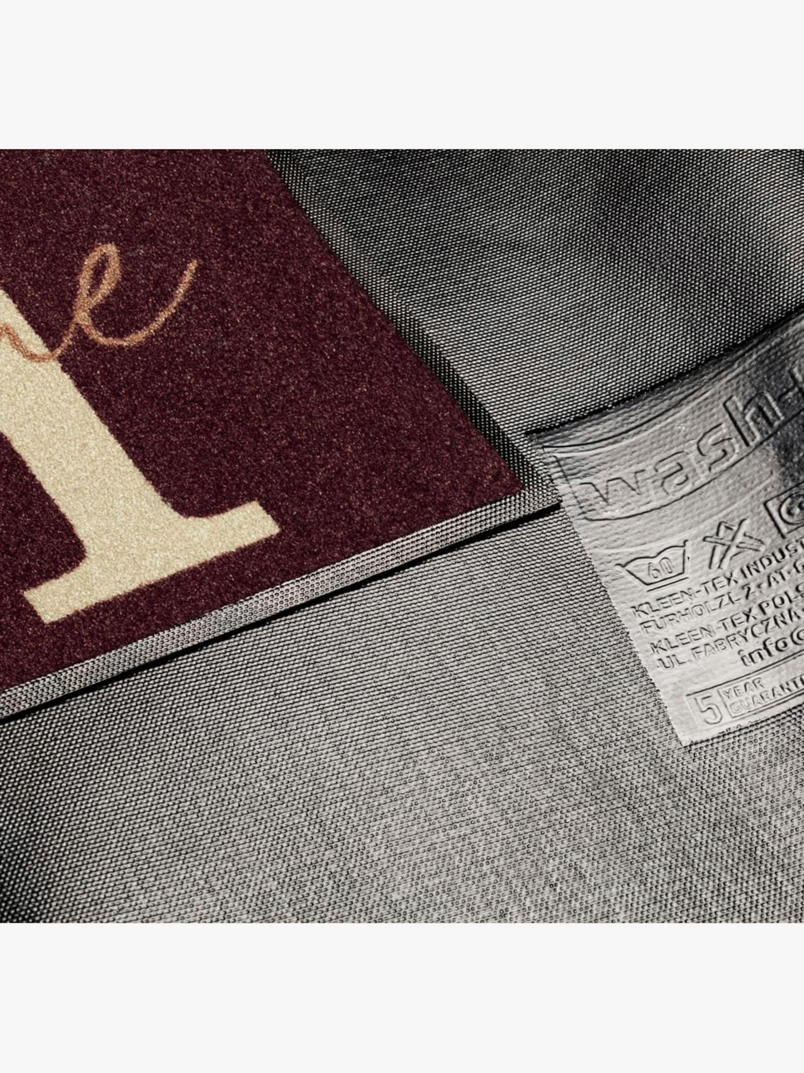 wash+dry by Kleen-Tex Fußmatte - braun-ecru