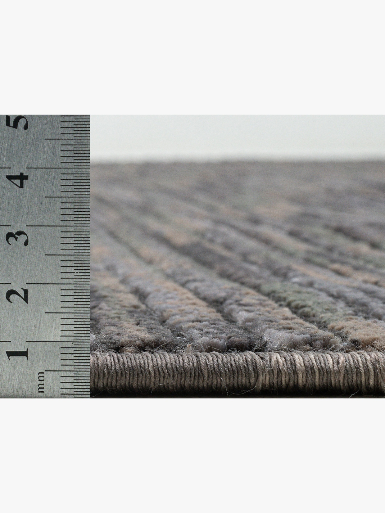 Theko Teppich - dunkelgrau-meliert