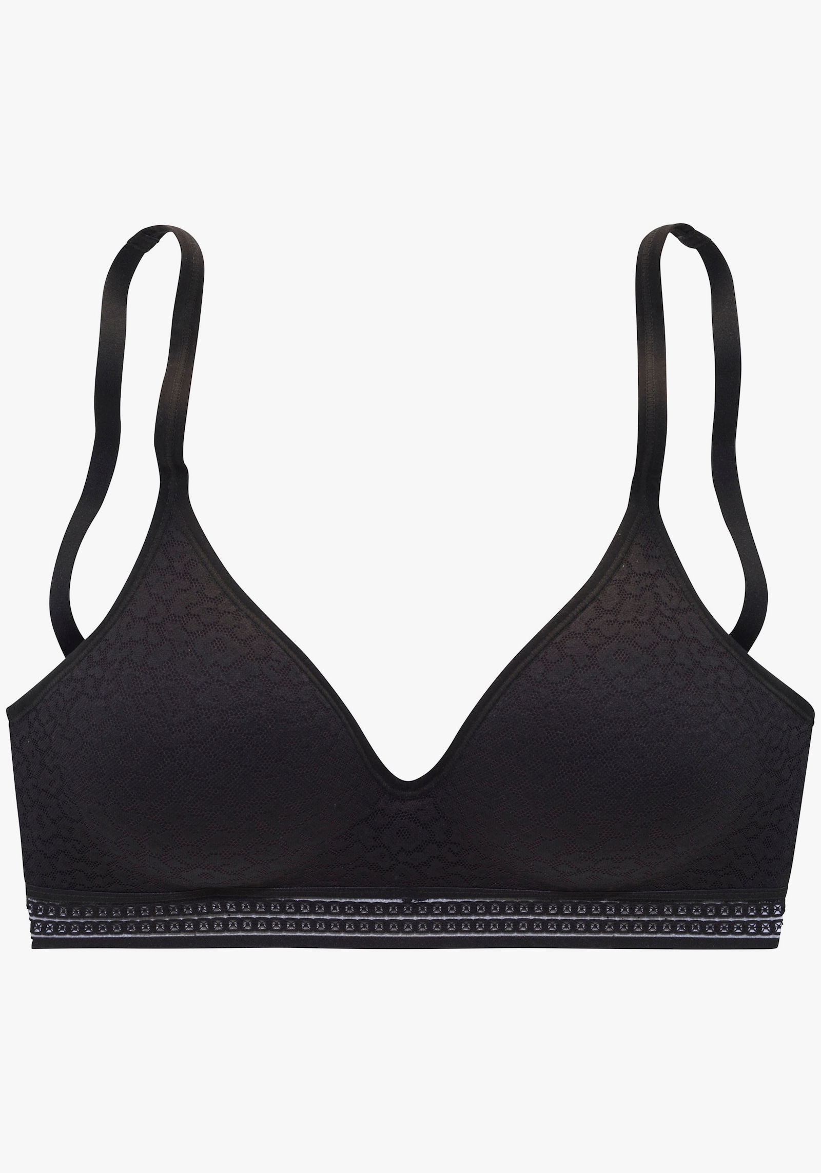 LASCANA Bralette-BH - schwarz