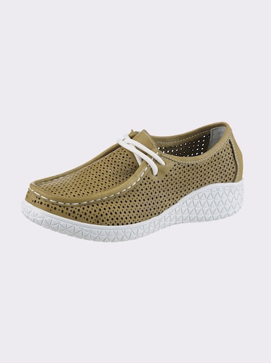 Gemini Schnürschuh - oliv