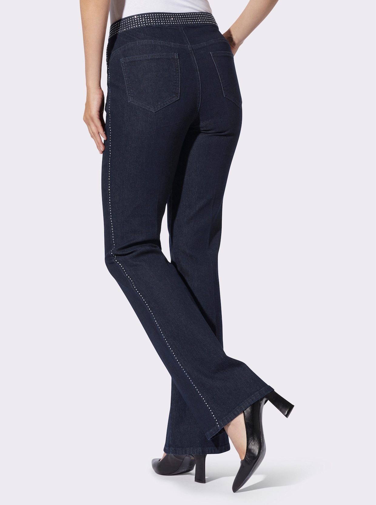 heine Bootcut-Jeans - dark blue