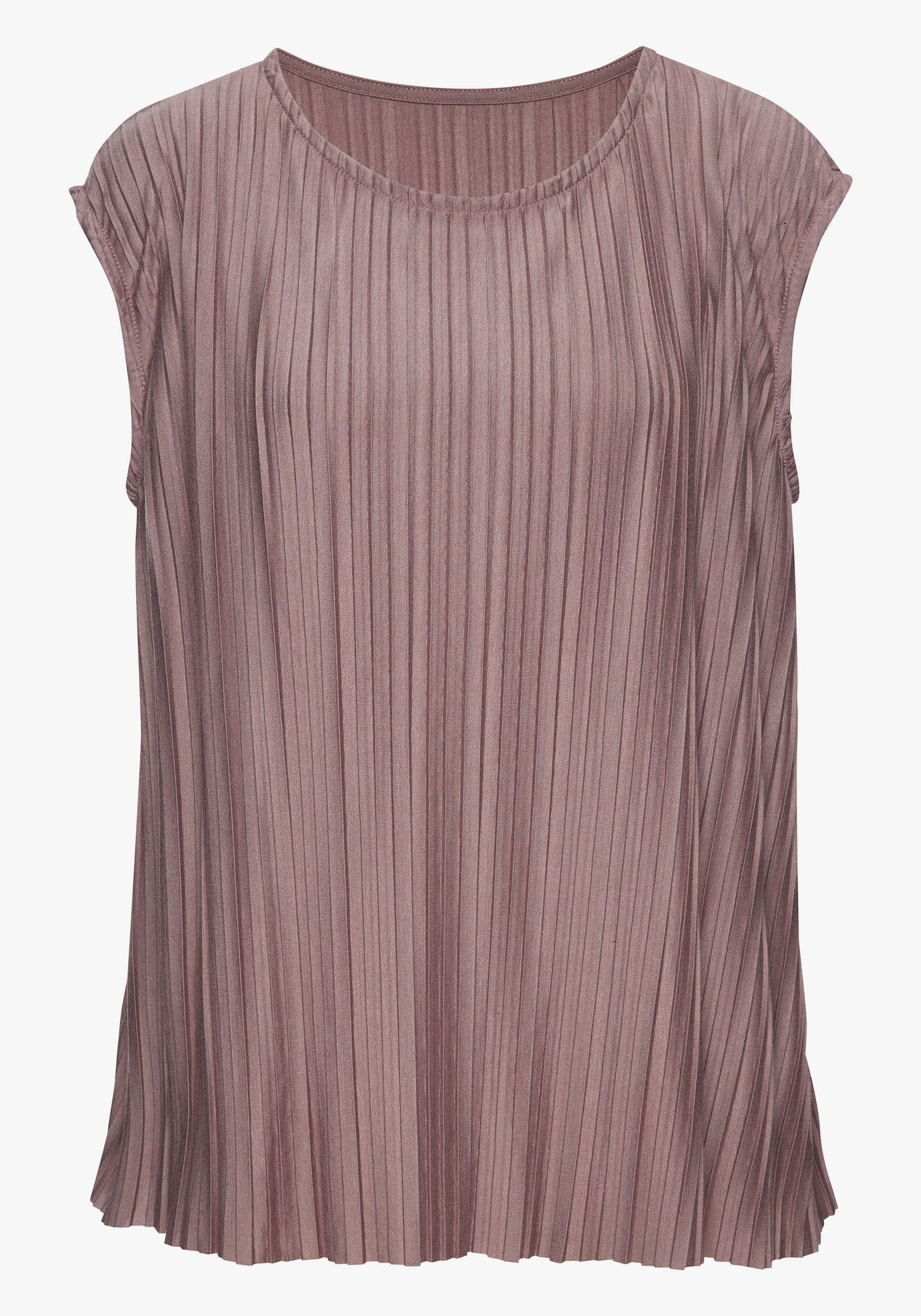 LASCANA Pliseetop - taupe