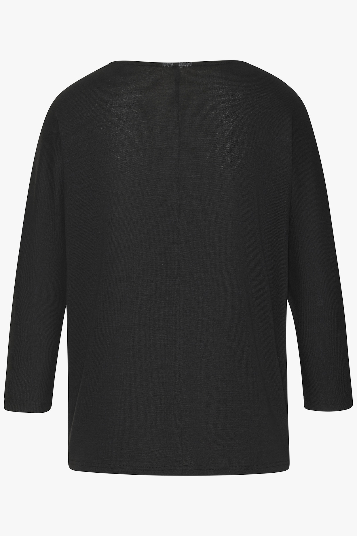 LASCANA Rundhalsshirt - schwarz