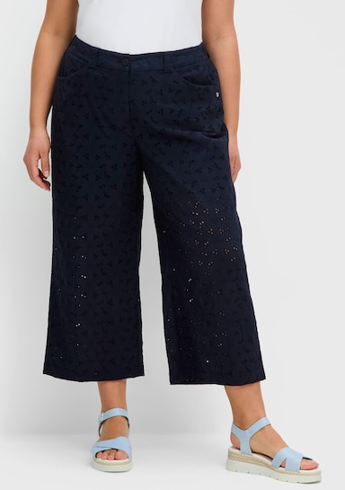 sheego Culotte - tiefblau