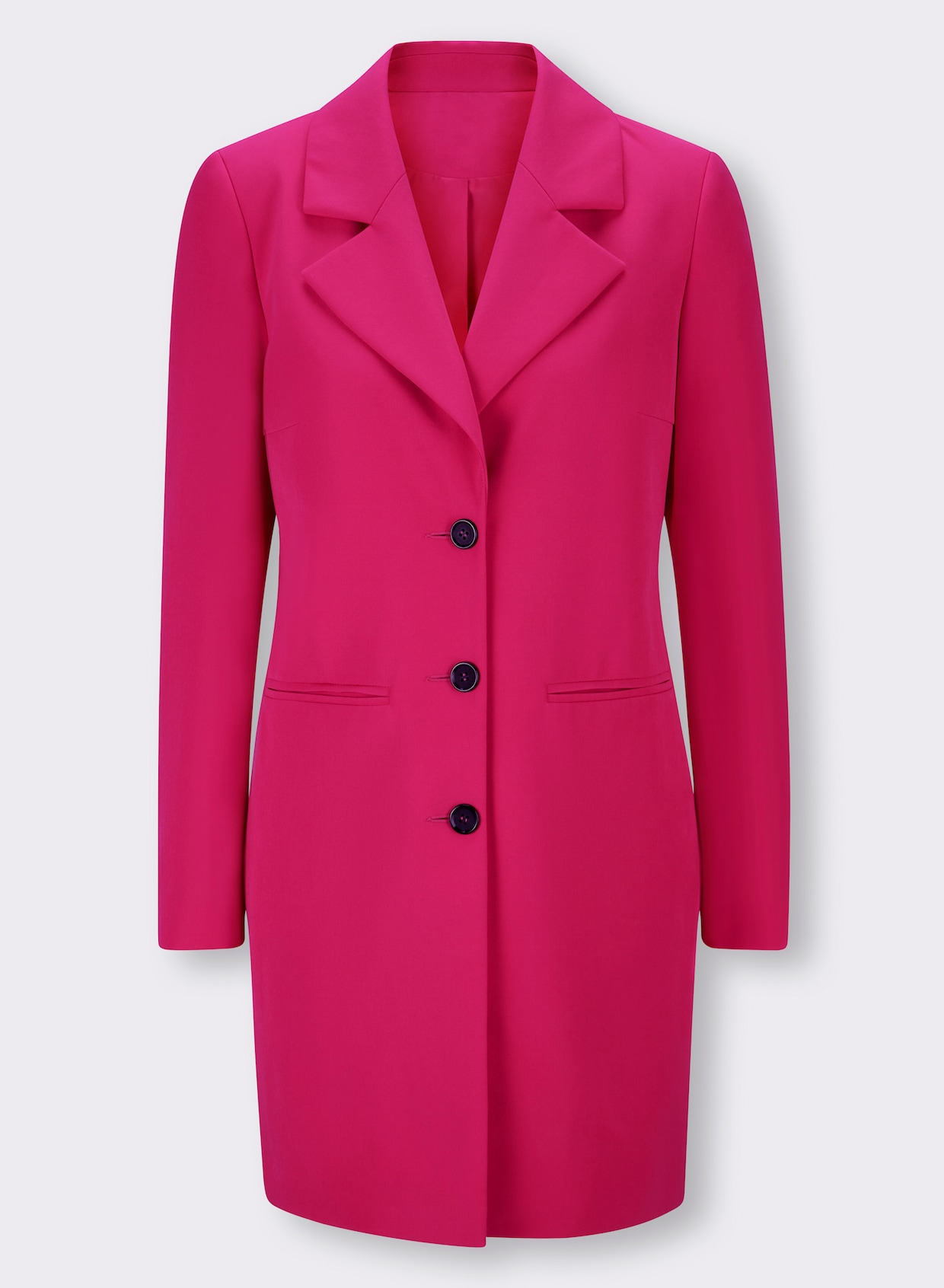 heine Manteau court - fuchsia