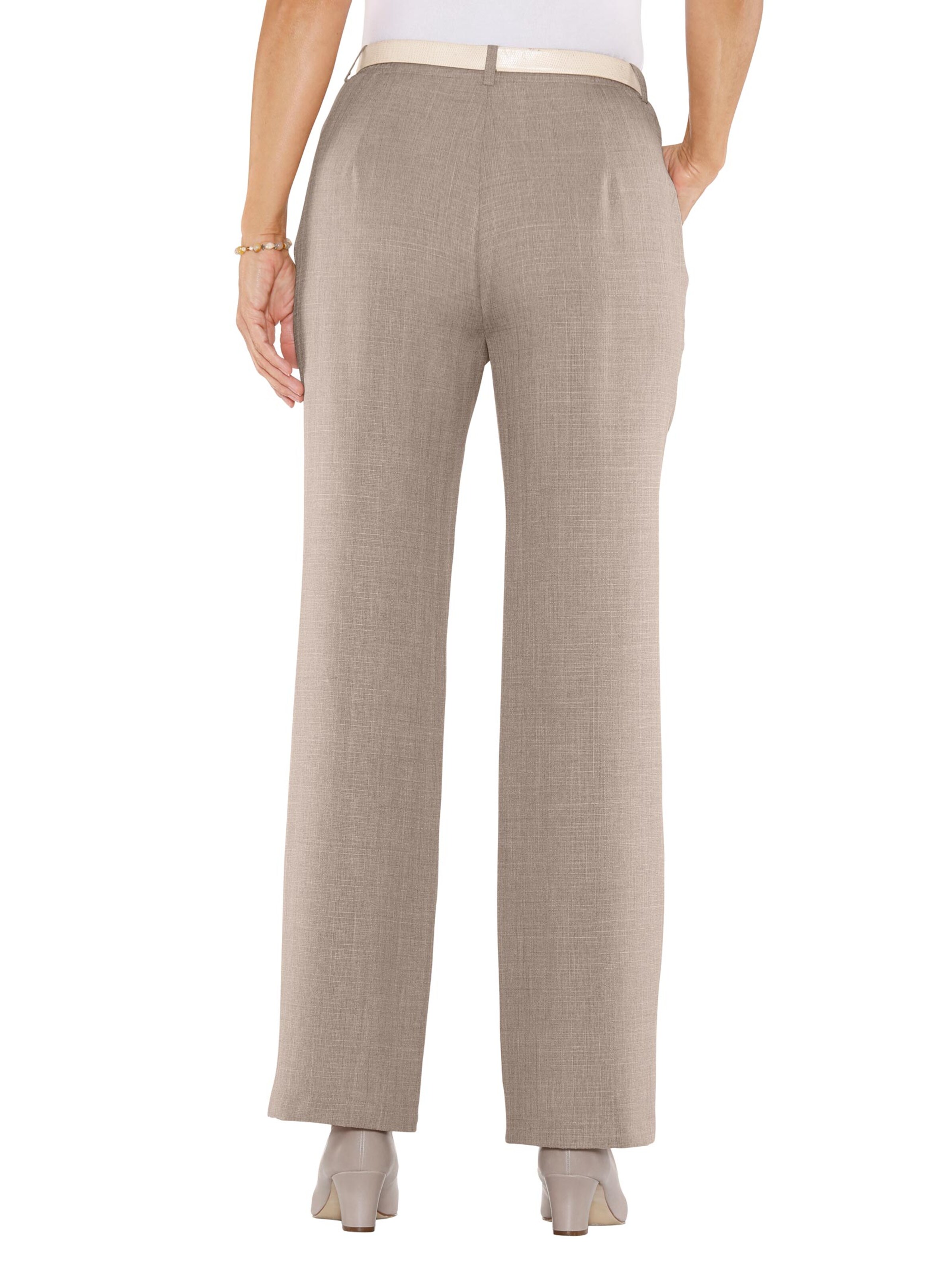 Hose - taupe-meliert