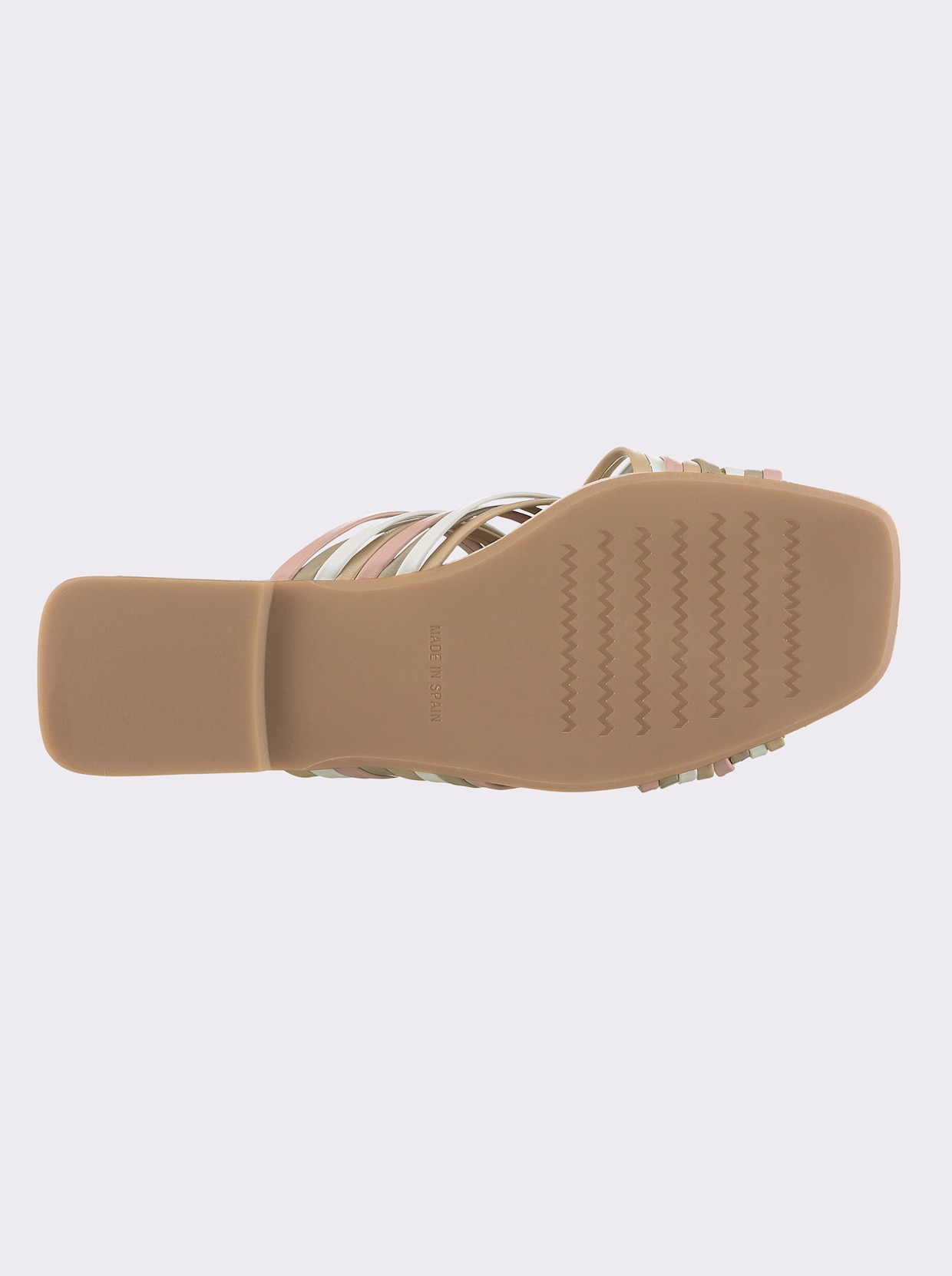 heine slippers - beige/roze
