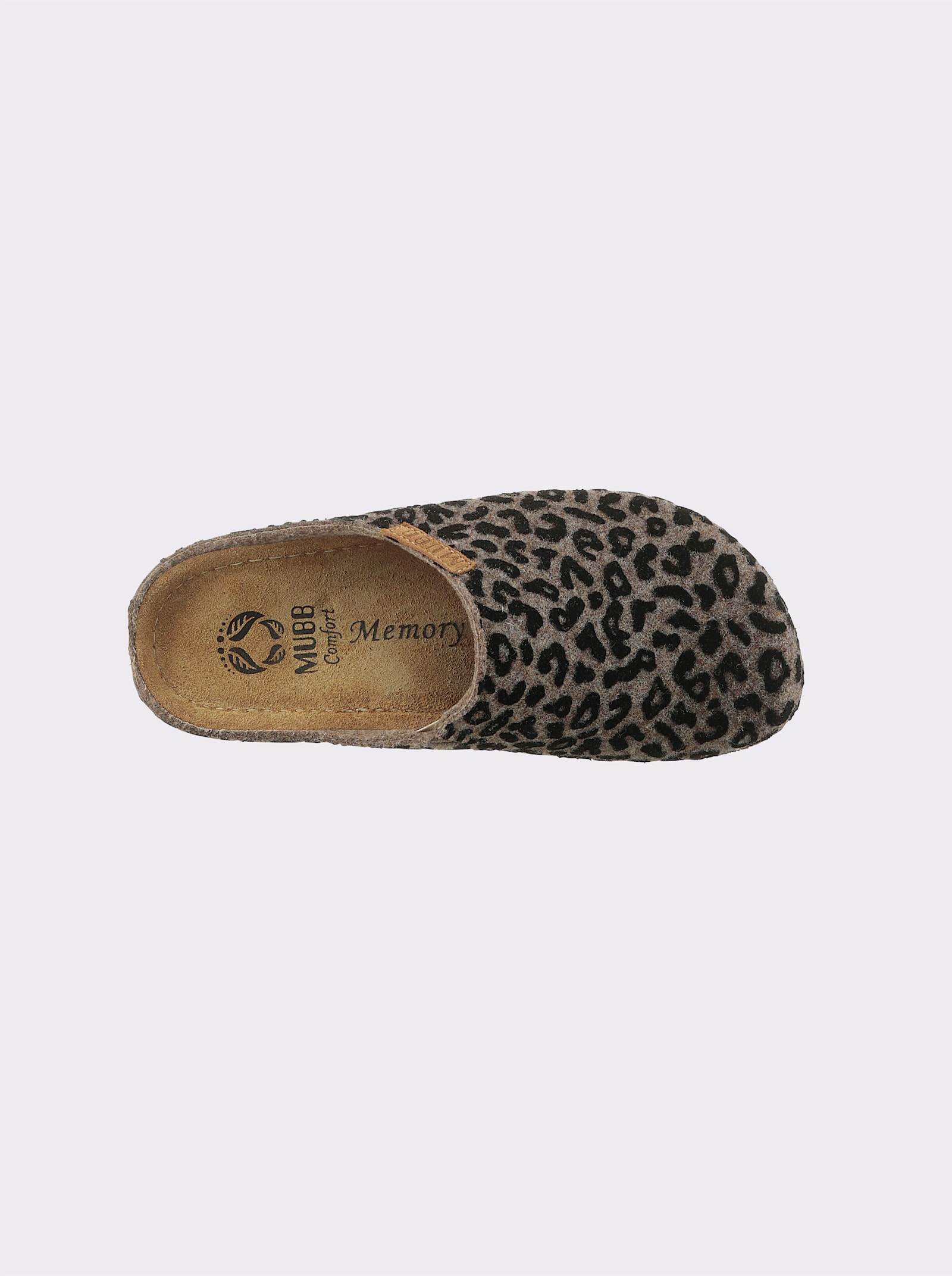 Mubb Pantoffel - beige-gemustert