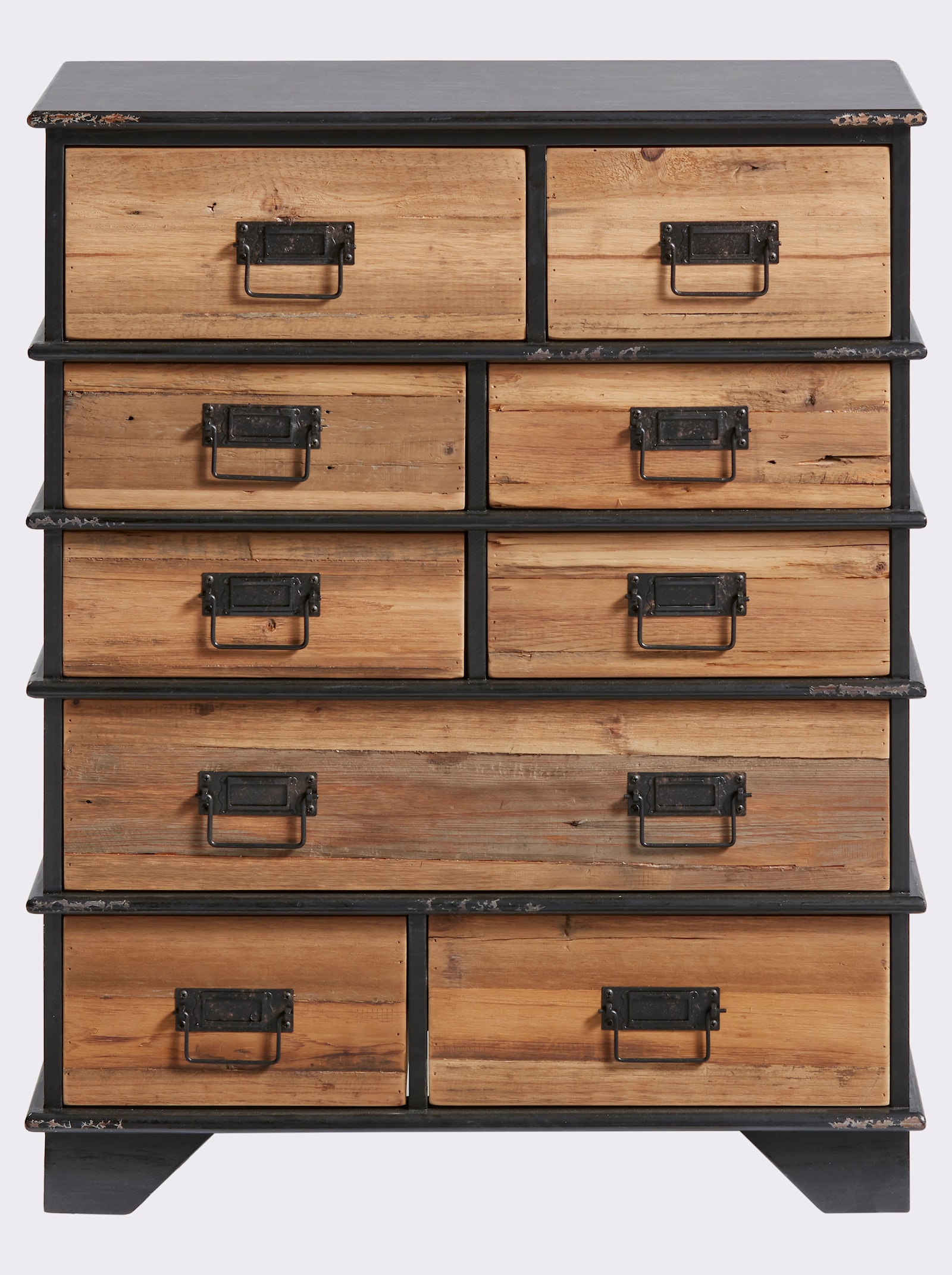 heine home Kommode - schwarz-natur