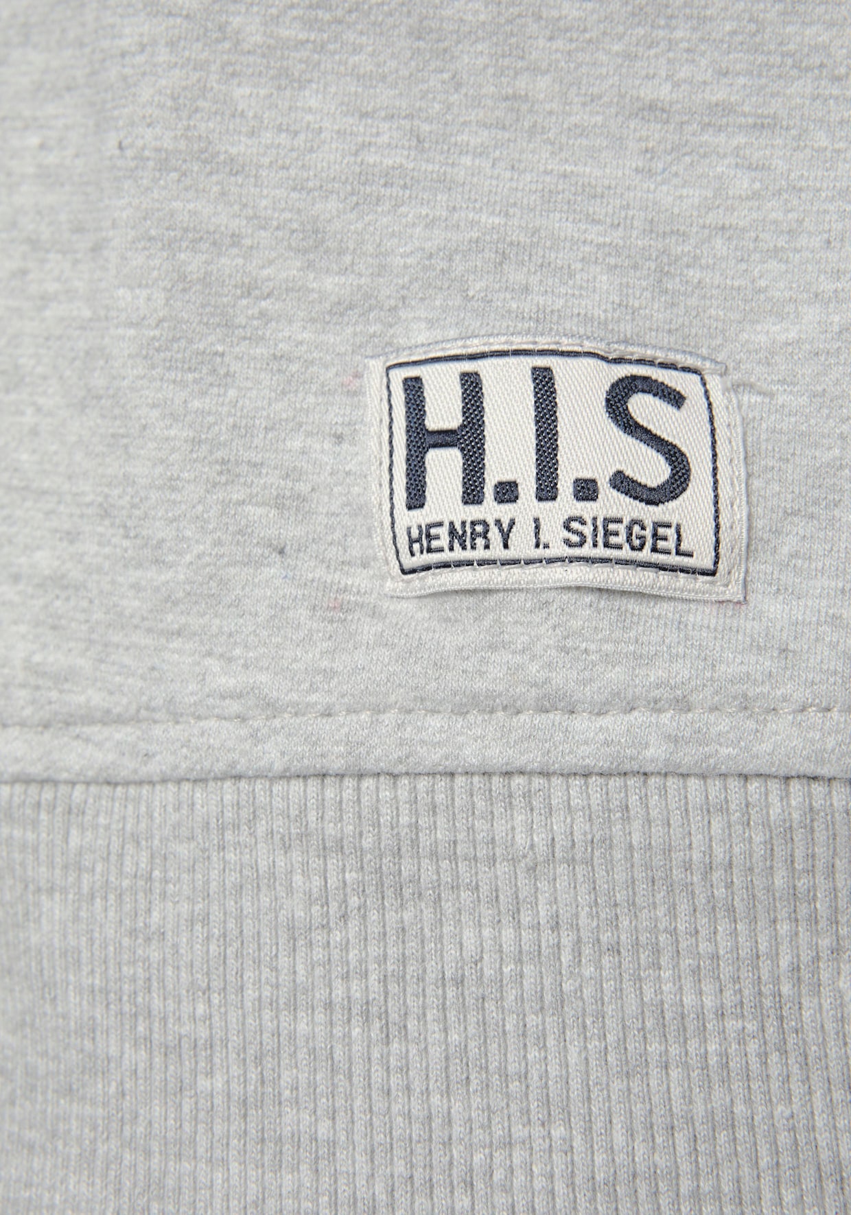 H.I.S Sweatshirt - gris chiné