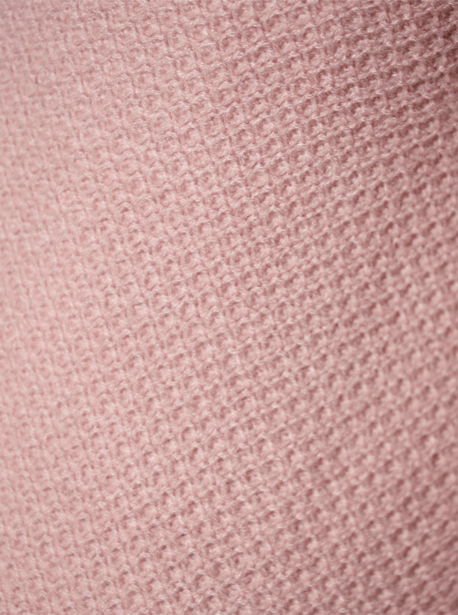 Pletený kabátek s plástvovým pleteným vzorem - hortenziová