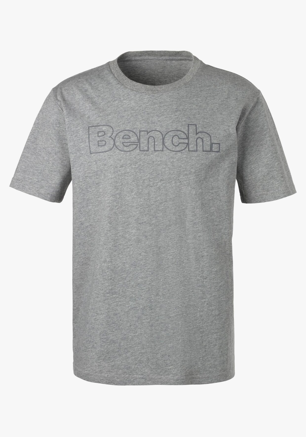 Bench. T-Shirt - grau-meliert, navy