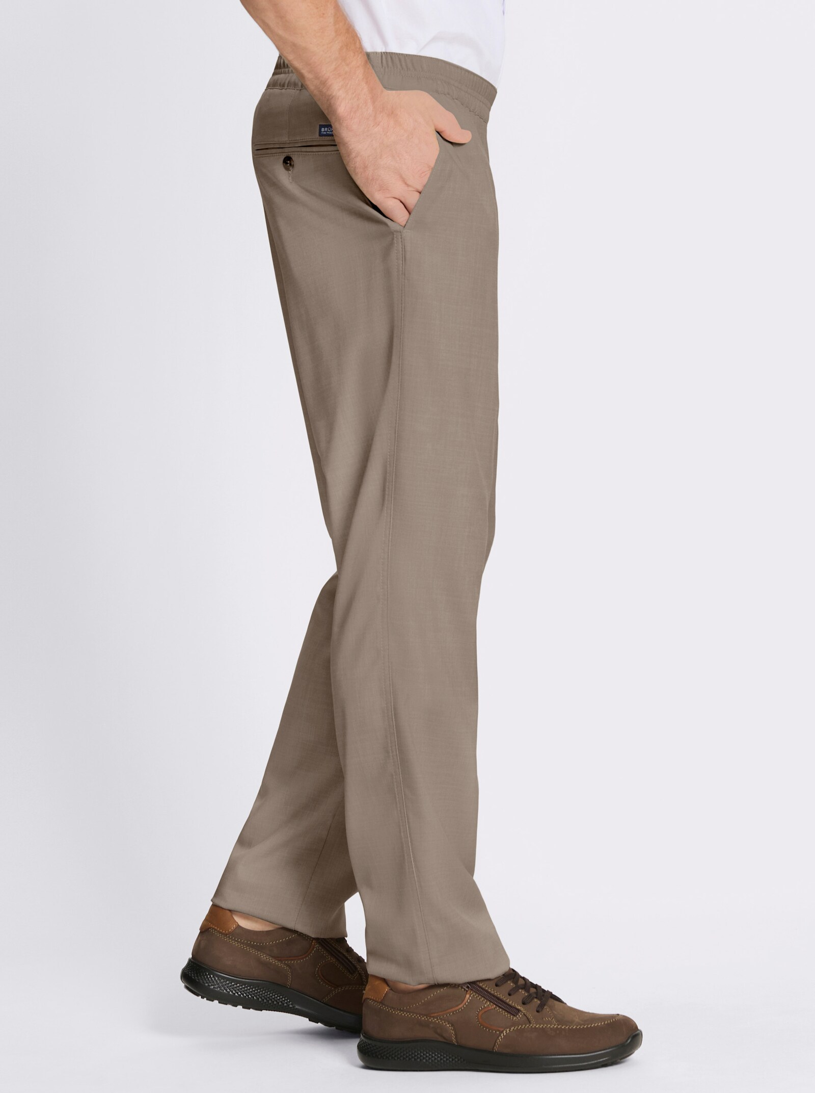 Brühl Schlupfhose mit Easy-Care-Eigenschaften - taupe