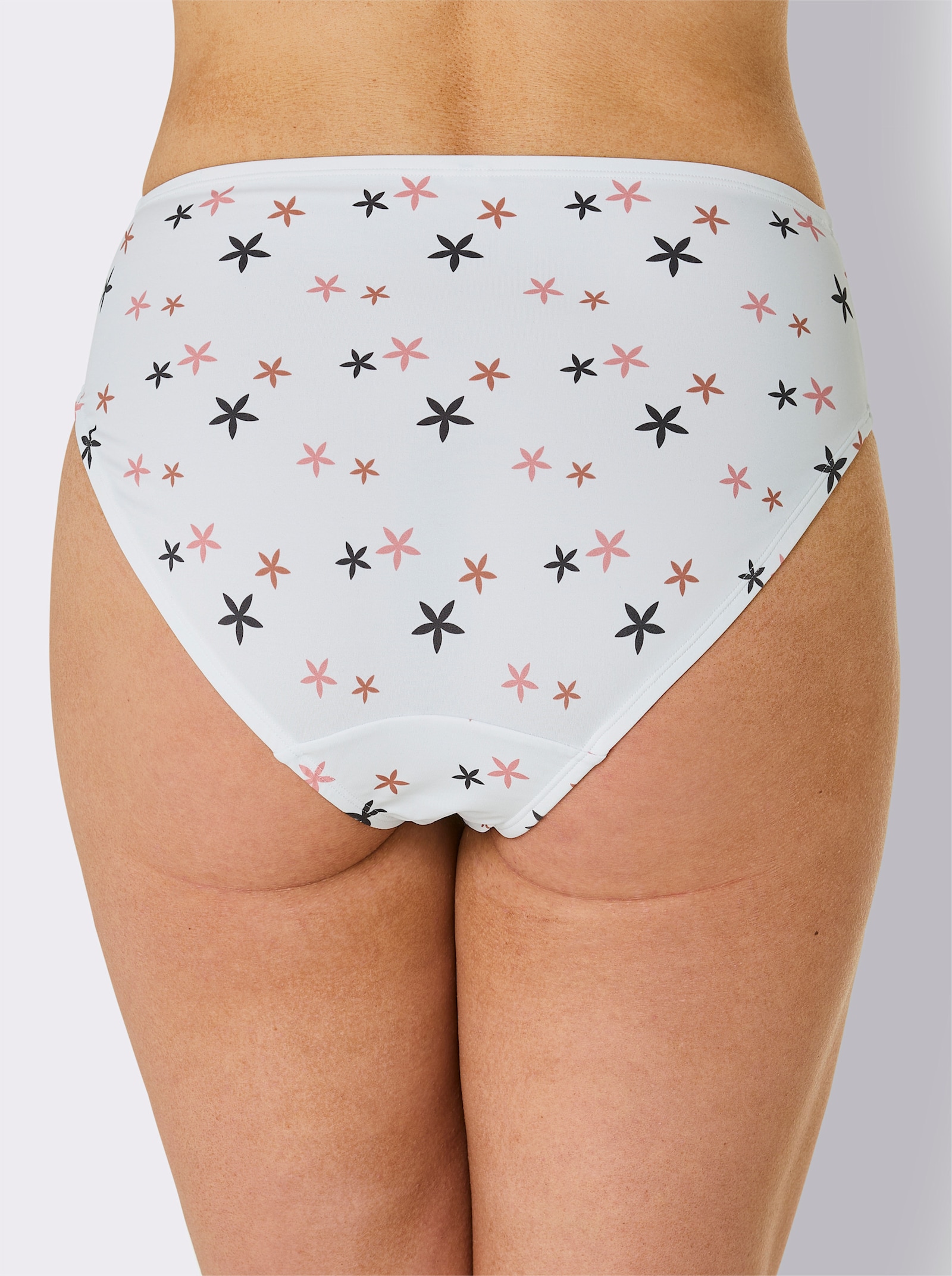 Jazzpants - 2x weiß-bedruckt + 1x weiß