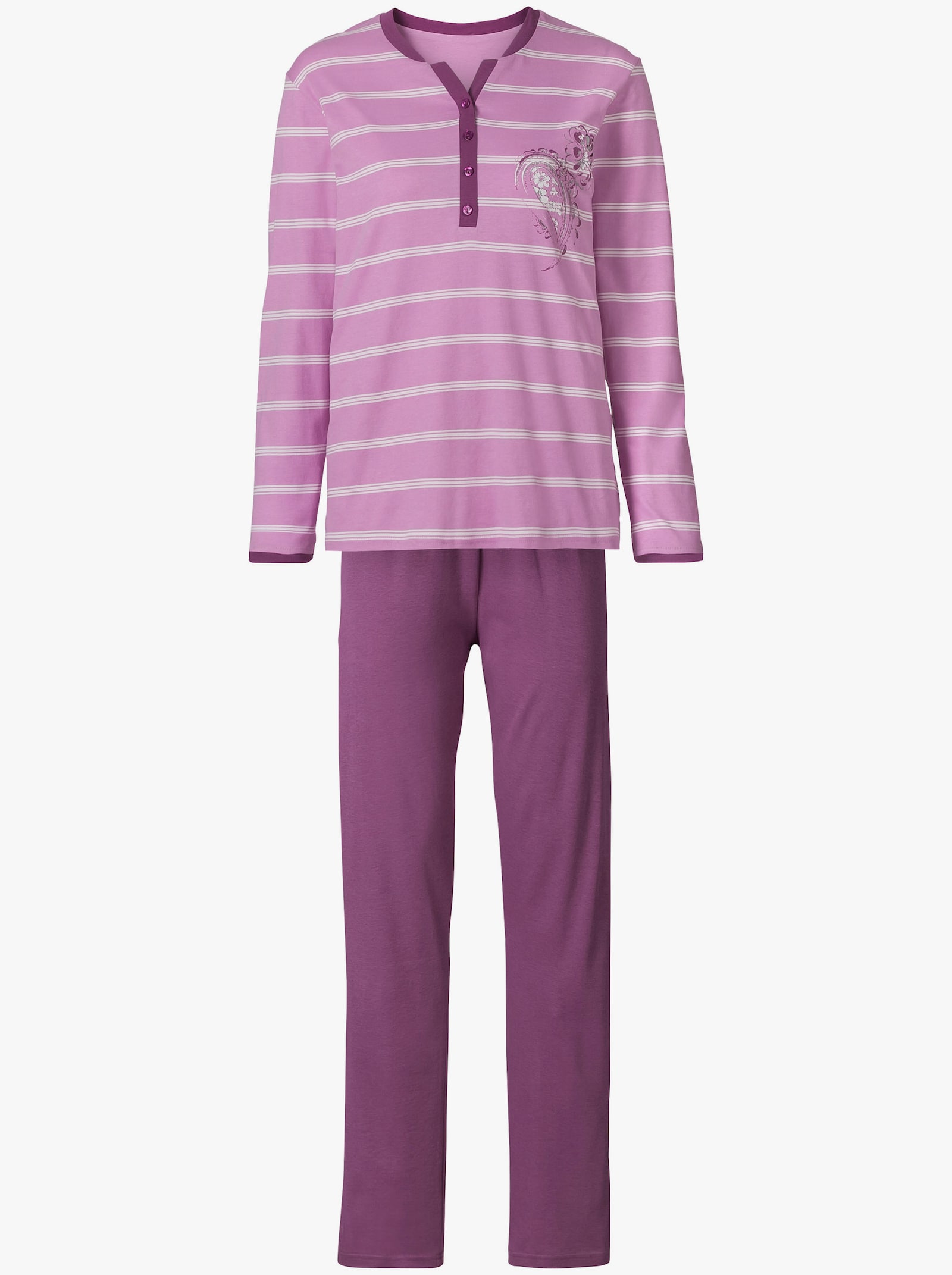 Ringella Pyjamas - rosenträ, tryckt