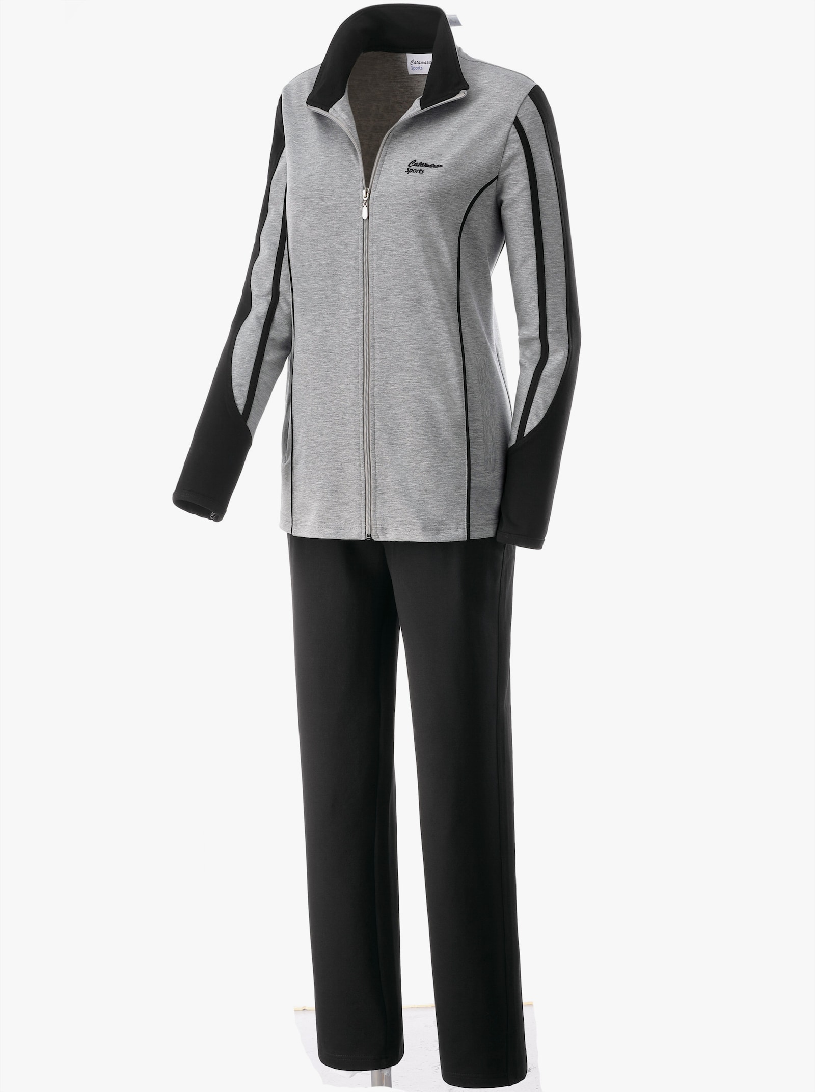 Catamaran Sports Freizeitanzug formstabile Qualität - grau-meliert