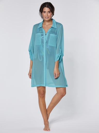 feel good Strandbluse - aquamarine