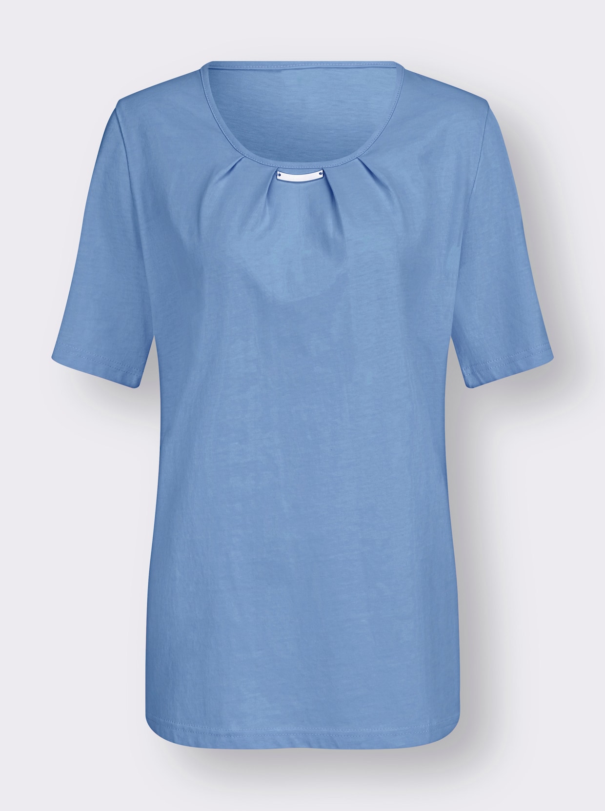 Kurzarmshirt - himmelblau