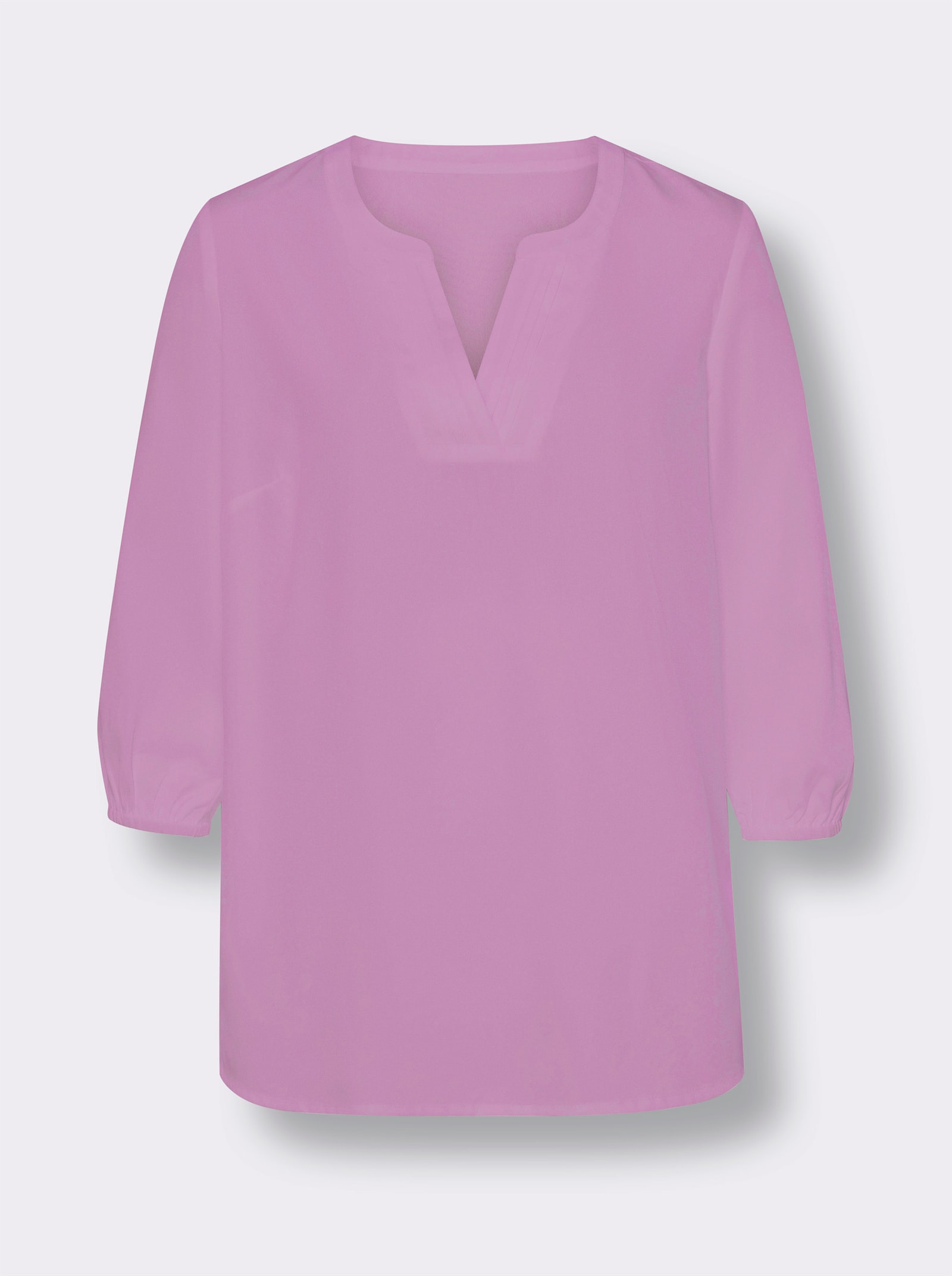 Schlupfbluse mit Biesenverzierung - orchidee