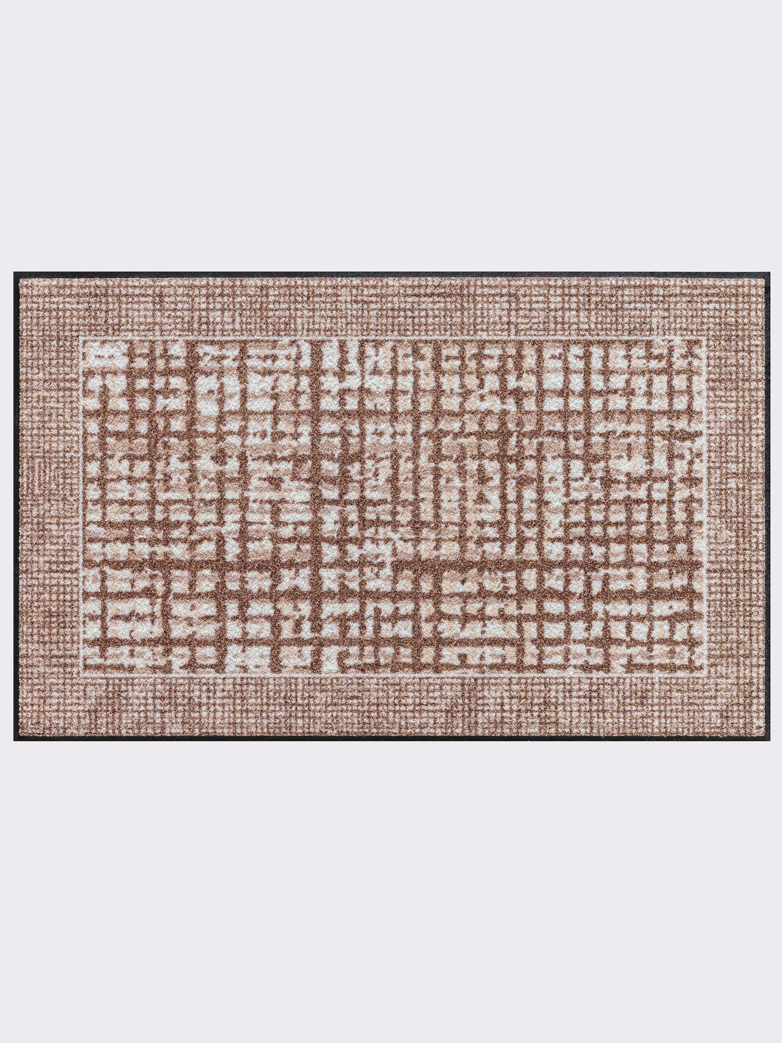 Salonloewe Fußmatte - taupe-ecru