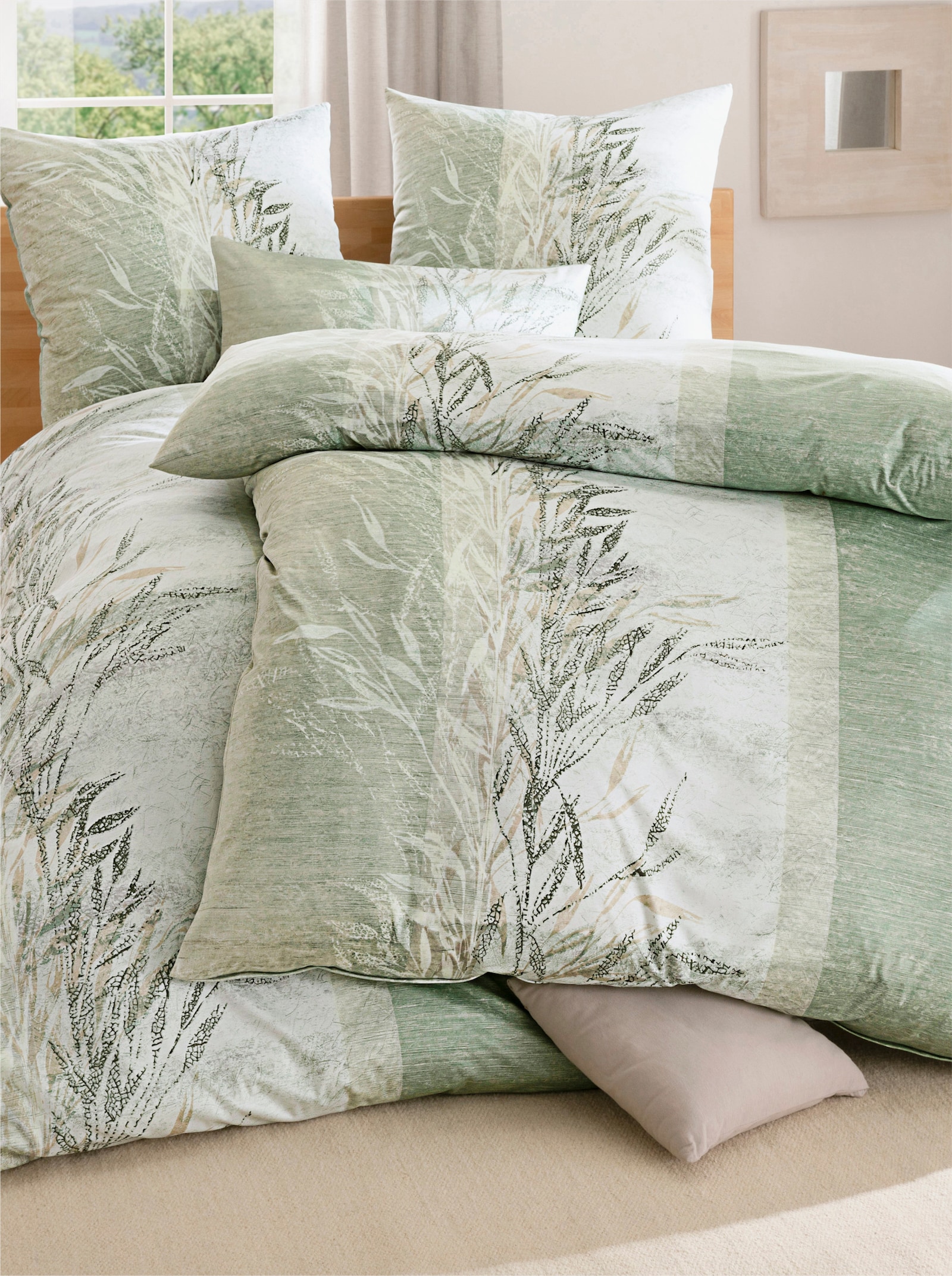 Estella Bedtextiel - lindegroen