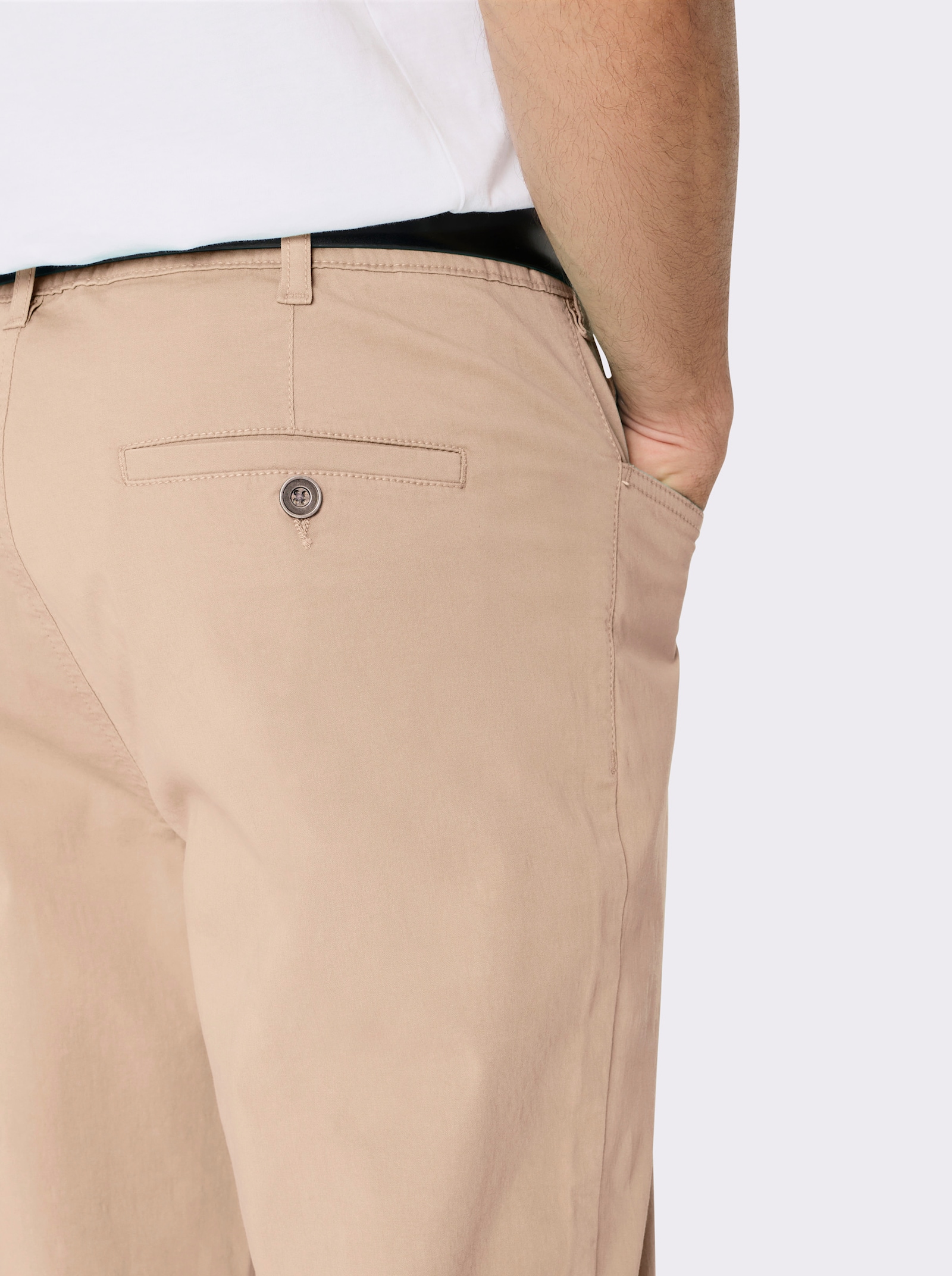 Catamaran Broek van zomers twill - beige