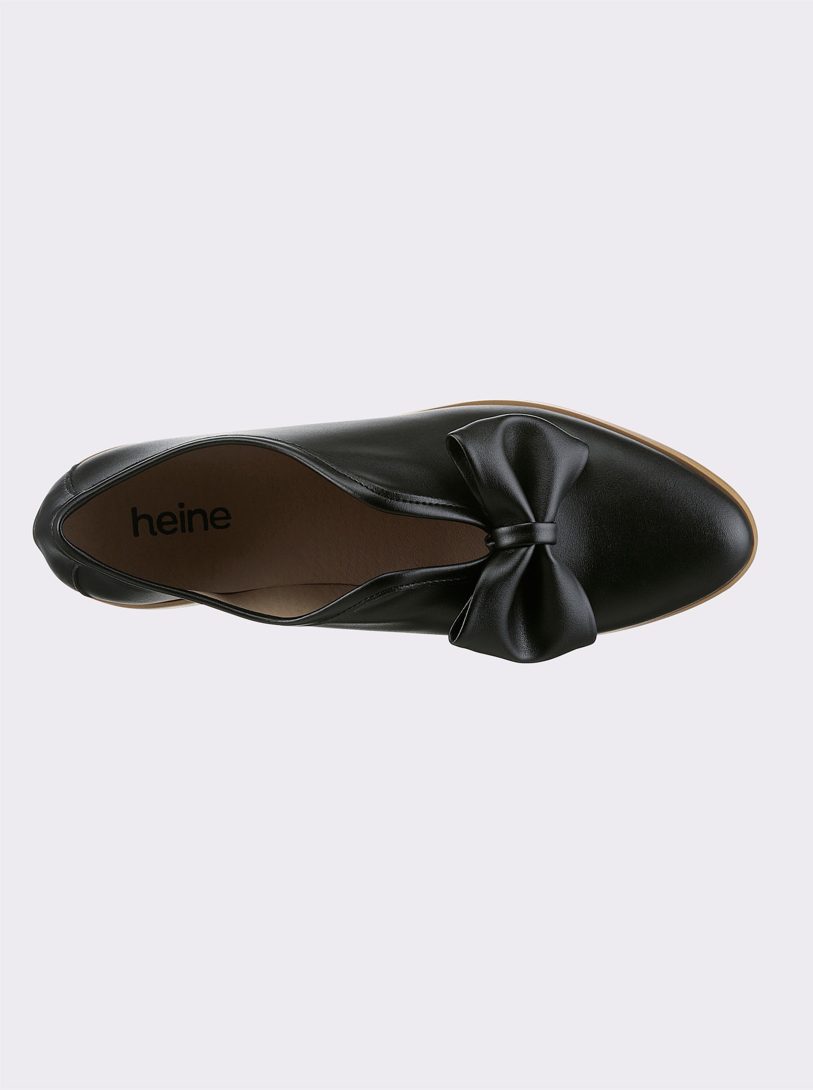 heine Slipper - schwarz