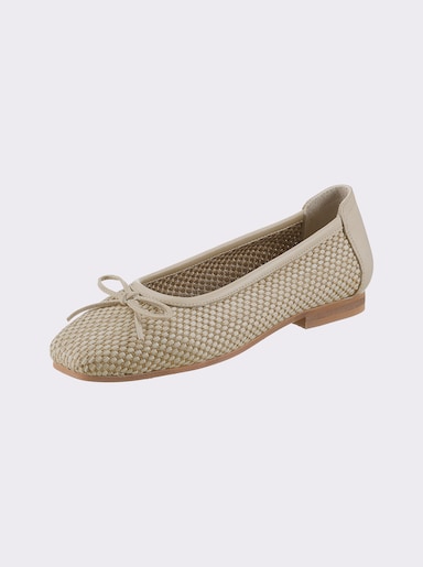 Andrea Conti Ballerina - taupe-beige
