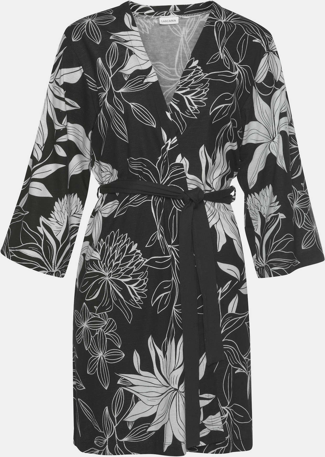 LASCANA Kimono - schwarz