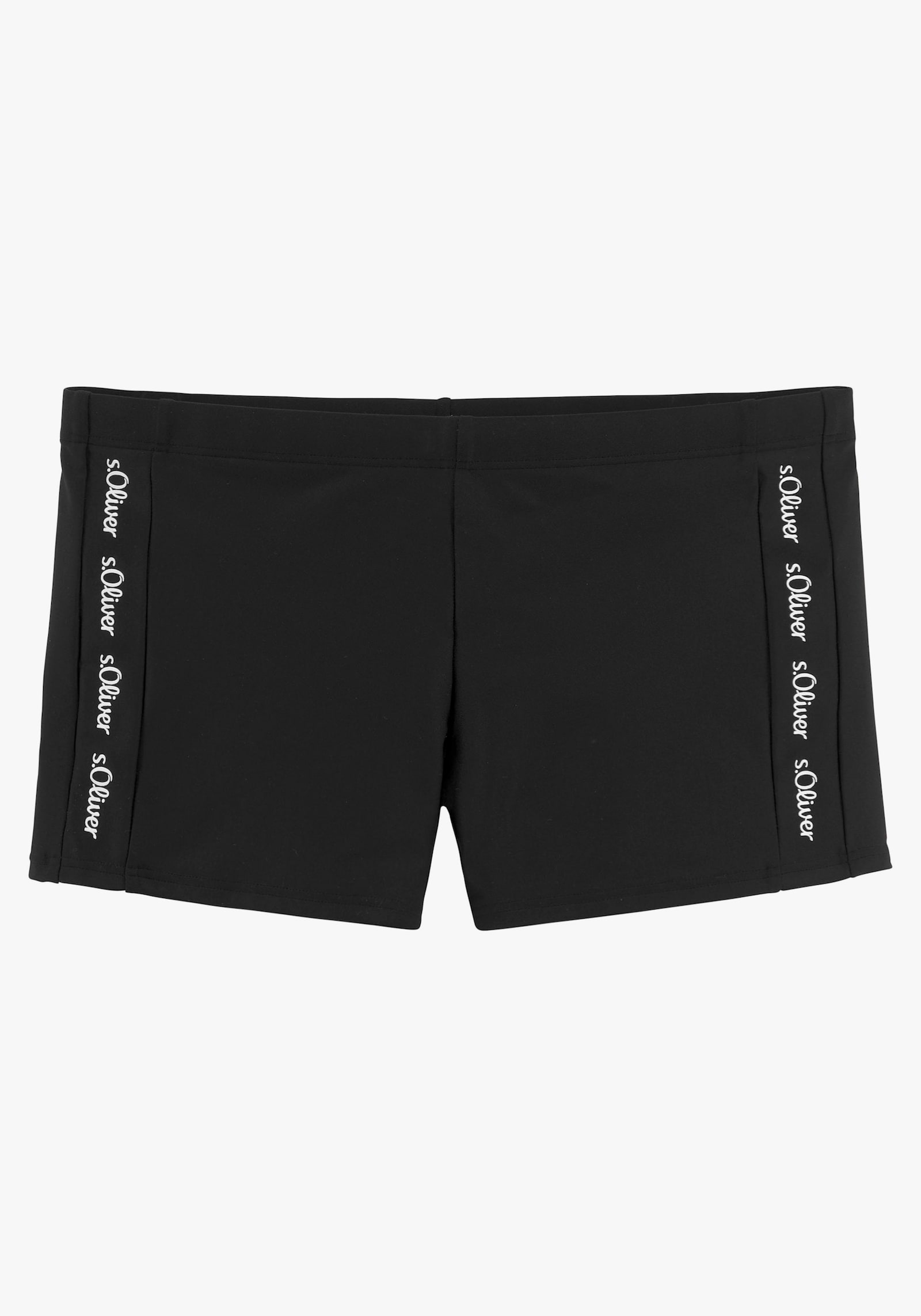s.Oliver Boxer-Badehose - schwarz