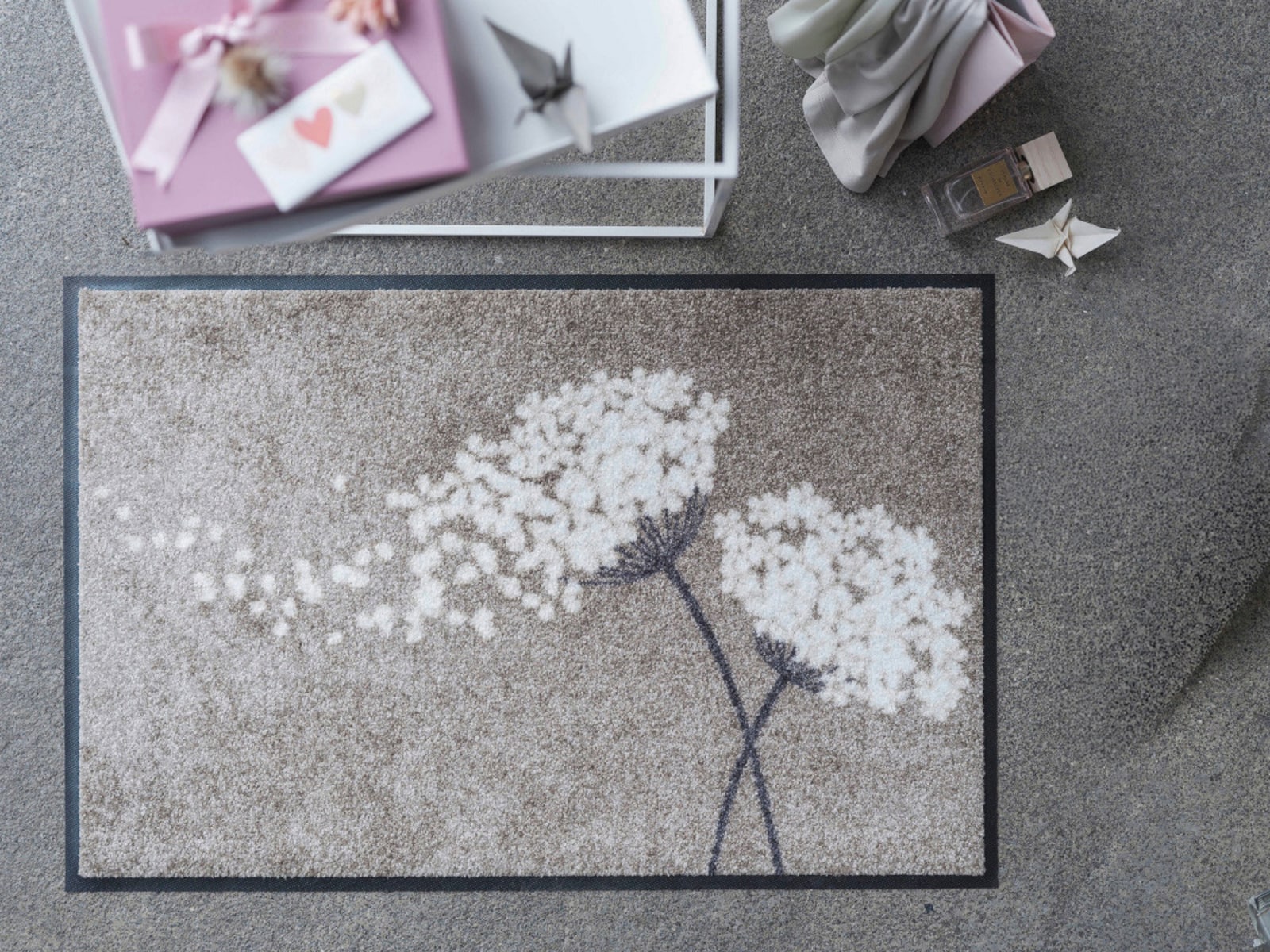 Salonloewe Fußmatte - taupe